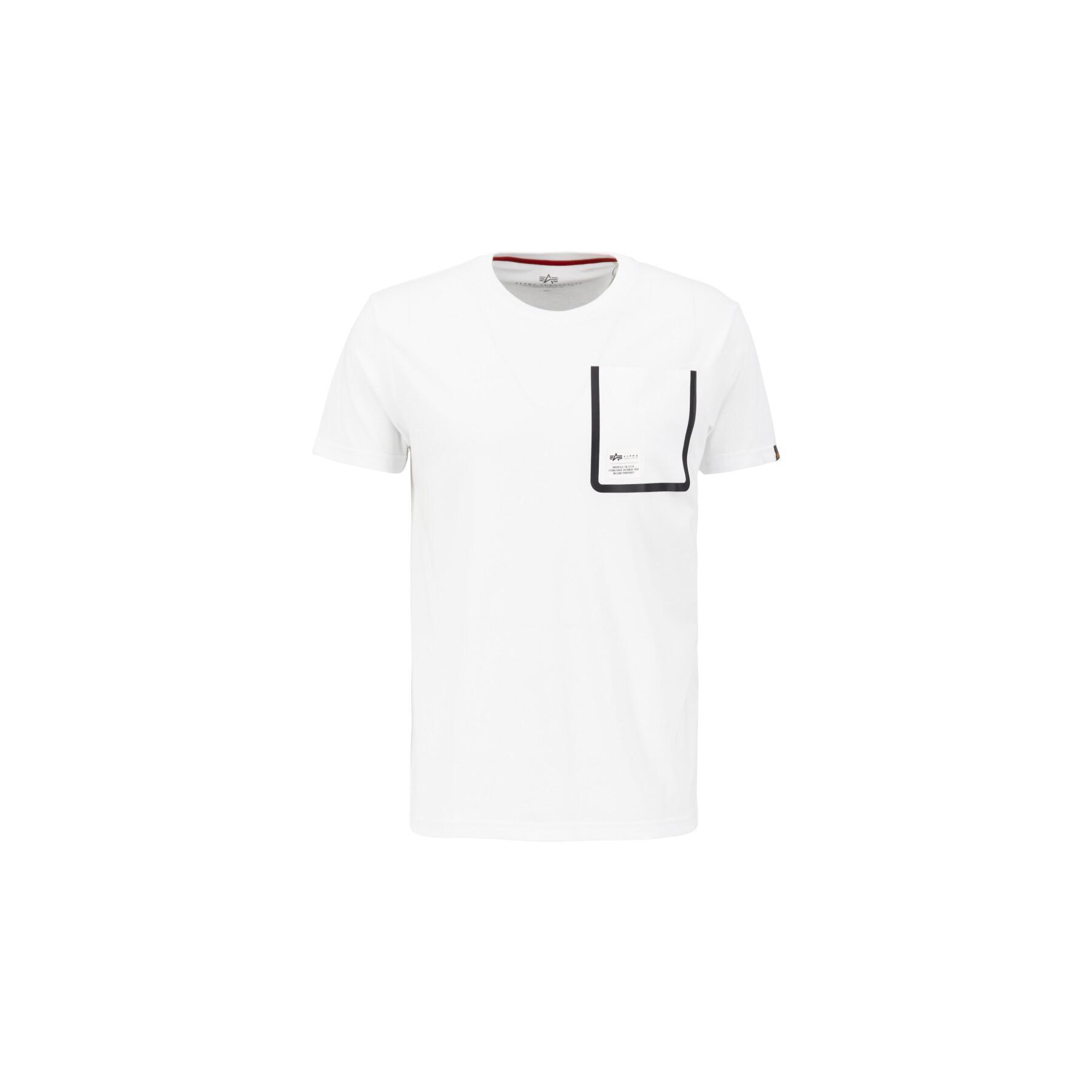 T-shirt with pocket Alpha Industries Label - T-shirts & Polo shirts -  Clothing - Men