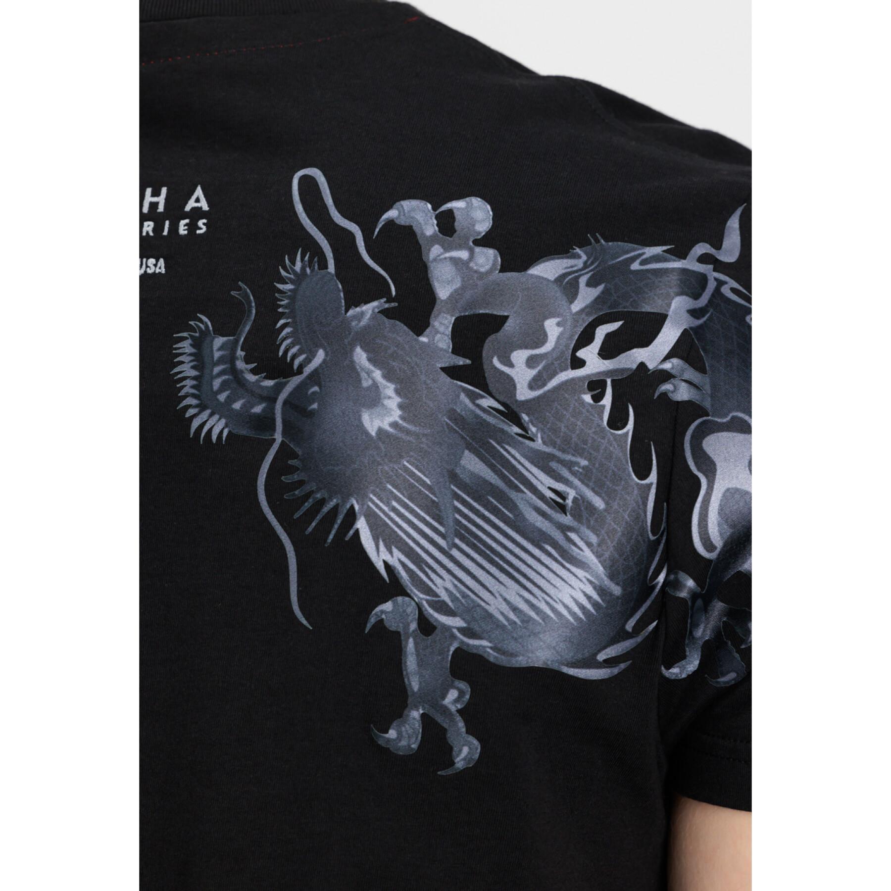 - T-Shirts T-shirt Industries - EMB Streetwear Alpha - Dragon Men