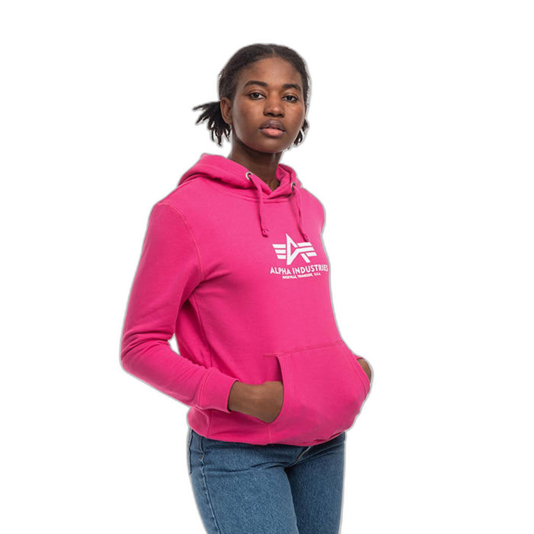 Sweatshirt hoodie woman Alpha Industries New Basic
