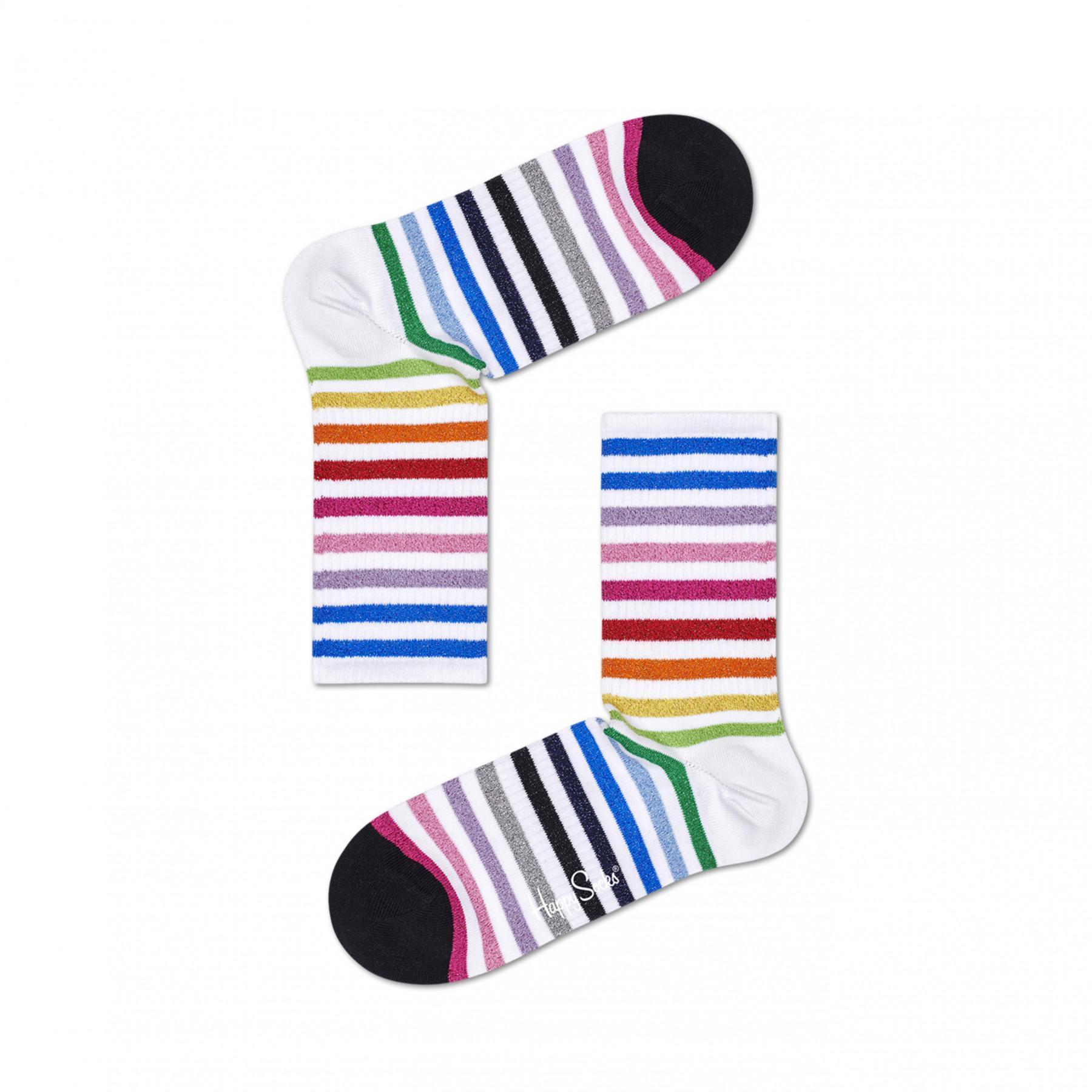Socks Happy Socks Rainbow Stripe 3/4 Crew