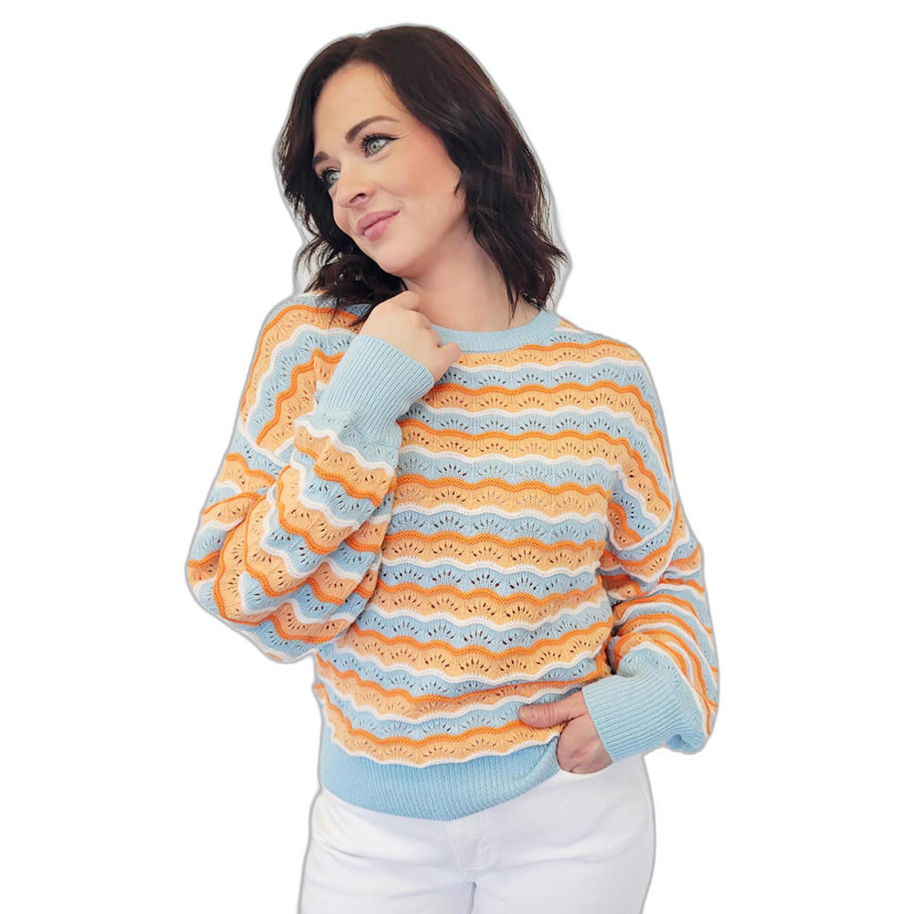 Women's striped sweater b.young Najo