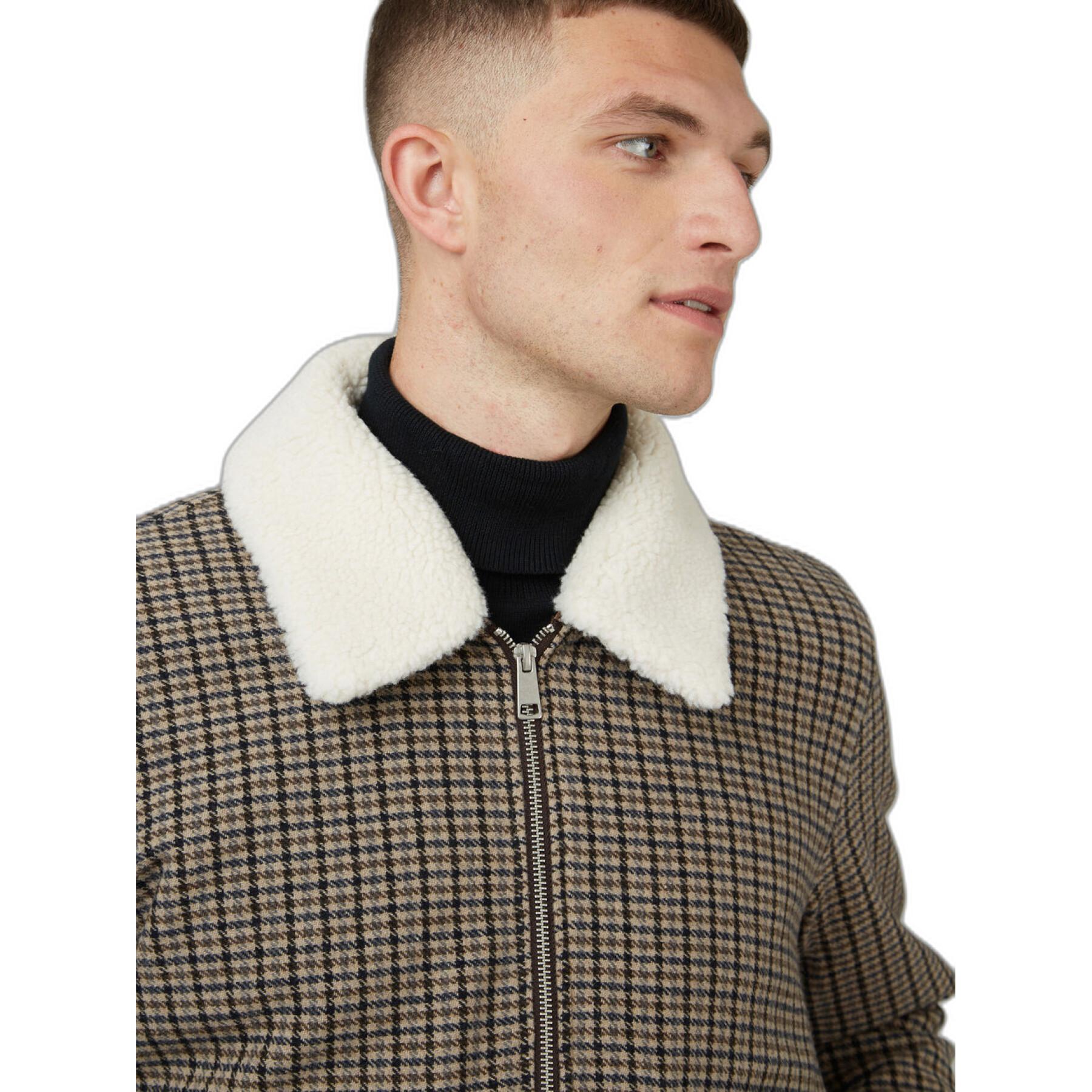 Jacket Ben Sherman Heritage Check Wool
