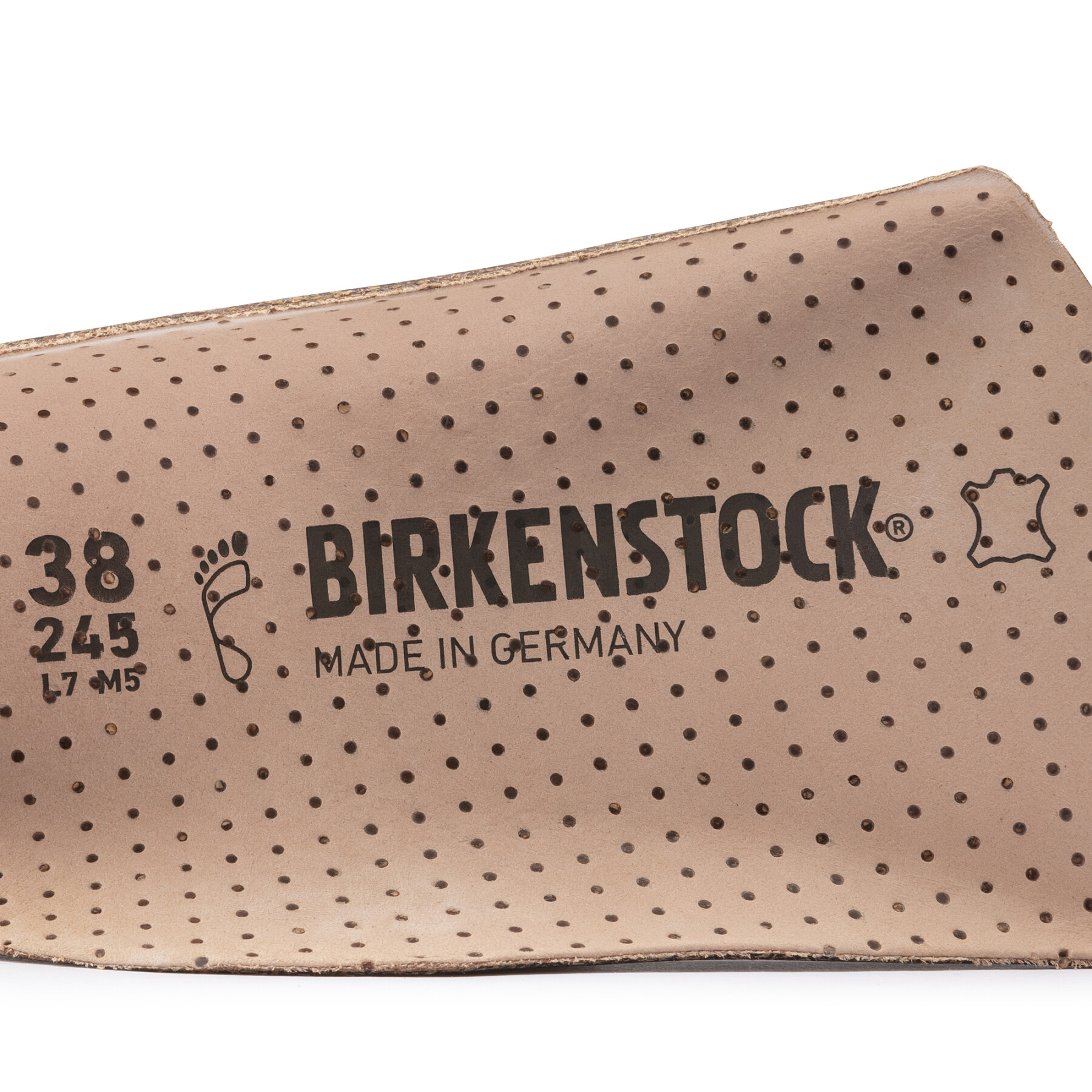 Soles Birkenstock Birko Balance Natural Leather