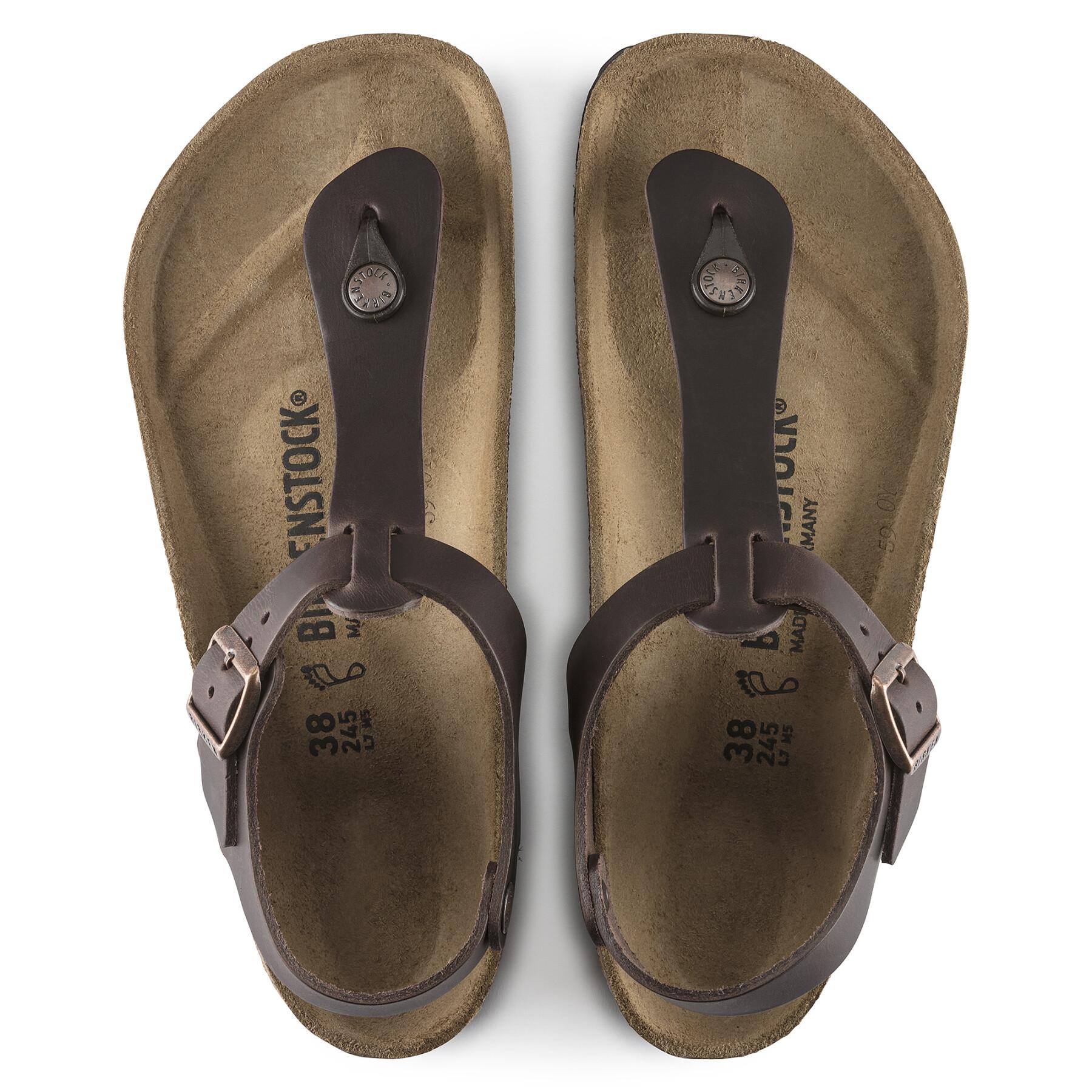 Sandals Birkenstock Kairo Waxy Leather Large