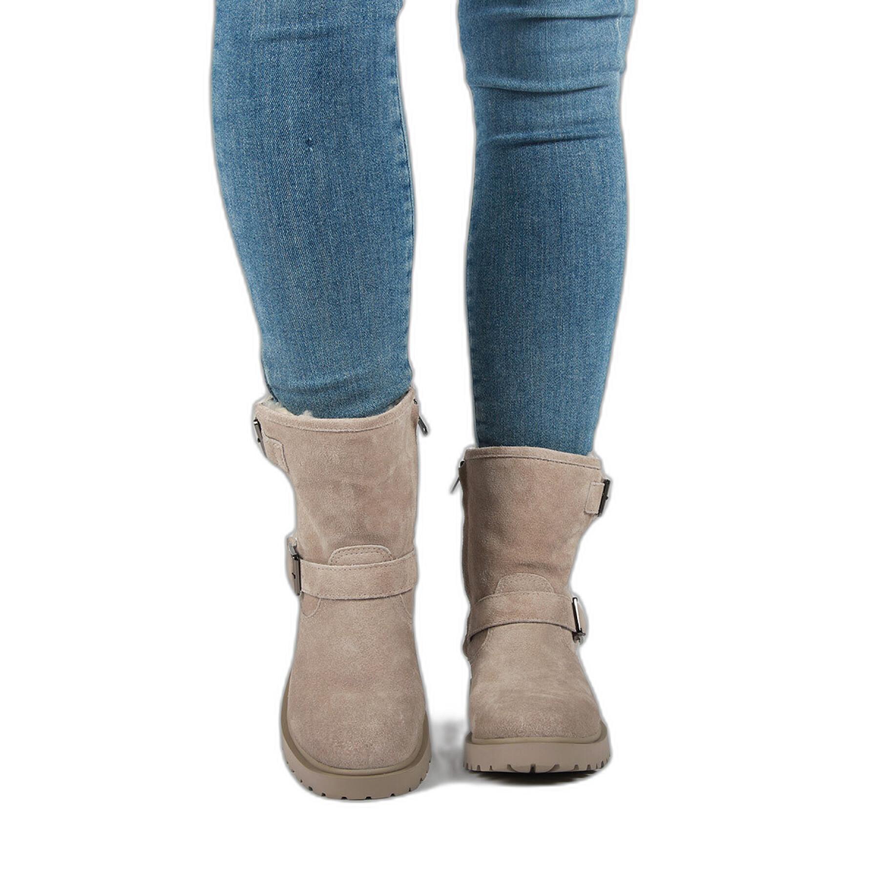 Women's suede fur boots Blackstone WL14