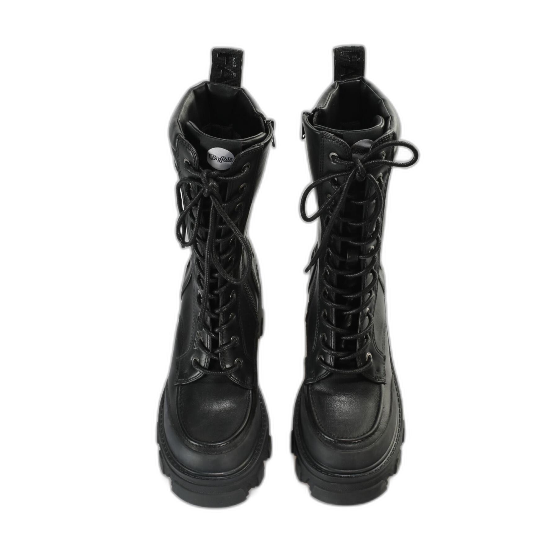 Women's nappa lace-up boots Buffalo Riot