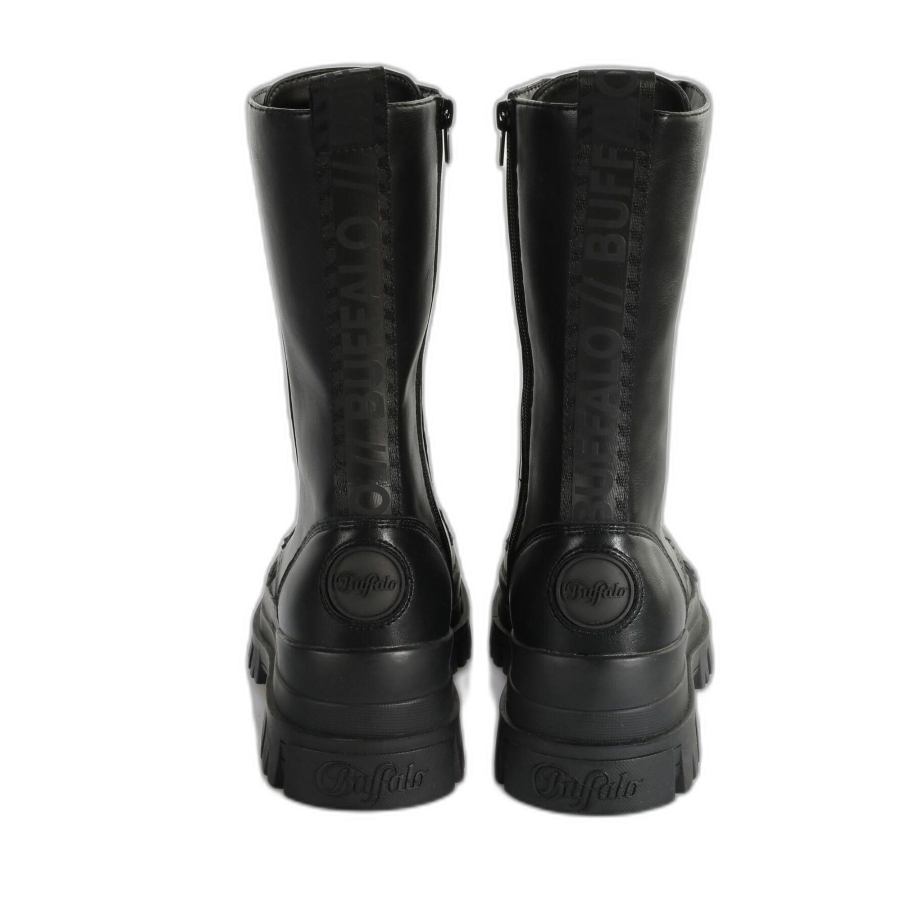 Nappa vegan boots for women Buffalo Aspha Steel Hi