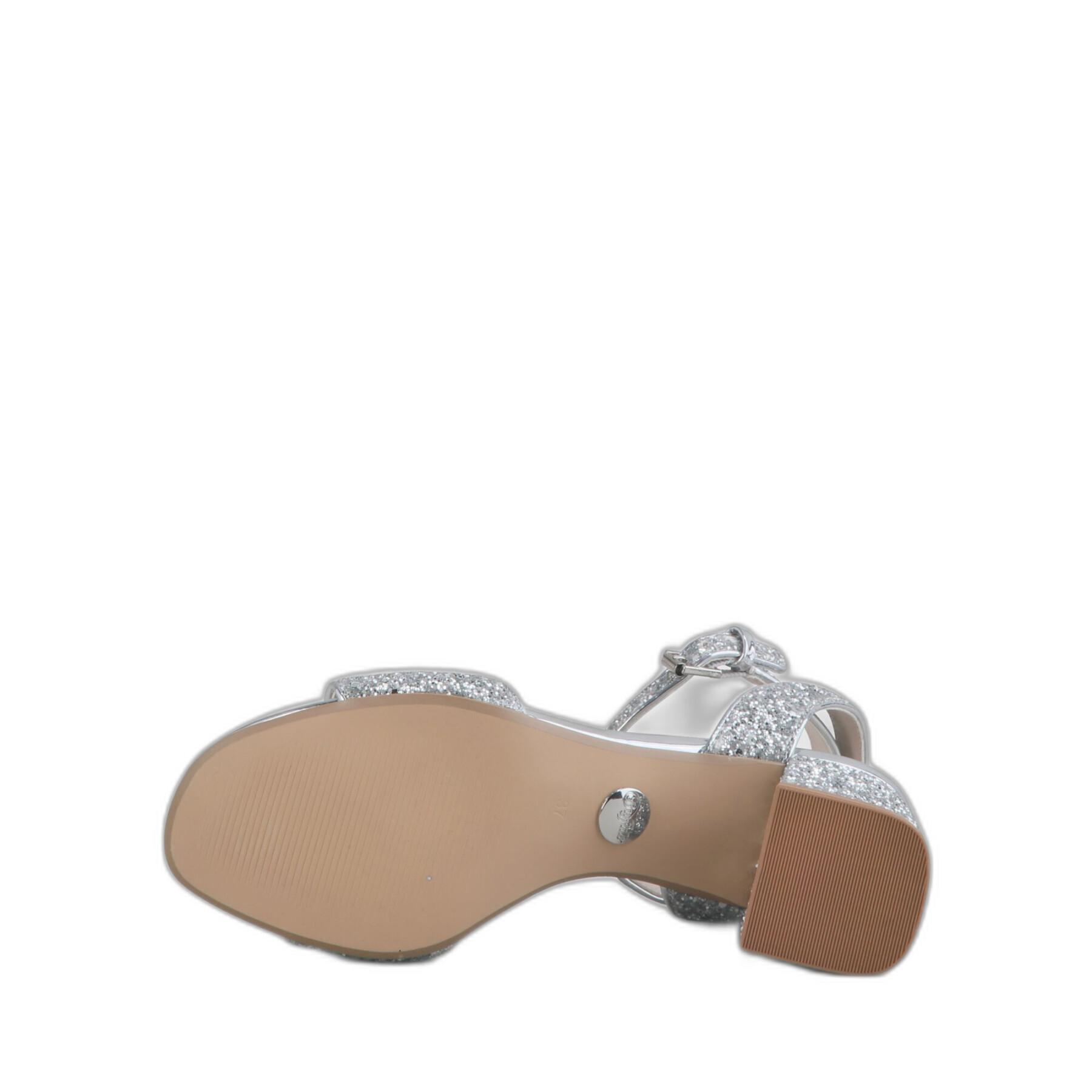 Women's glittery heel sandals Buffalo Rainelle