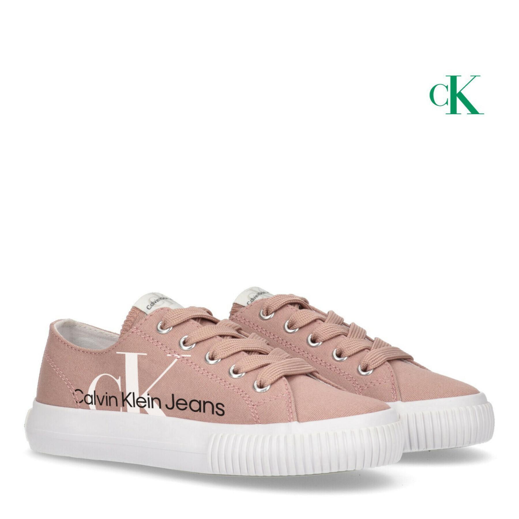 Low lace-up sneakers for girls Calvin Klein