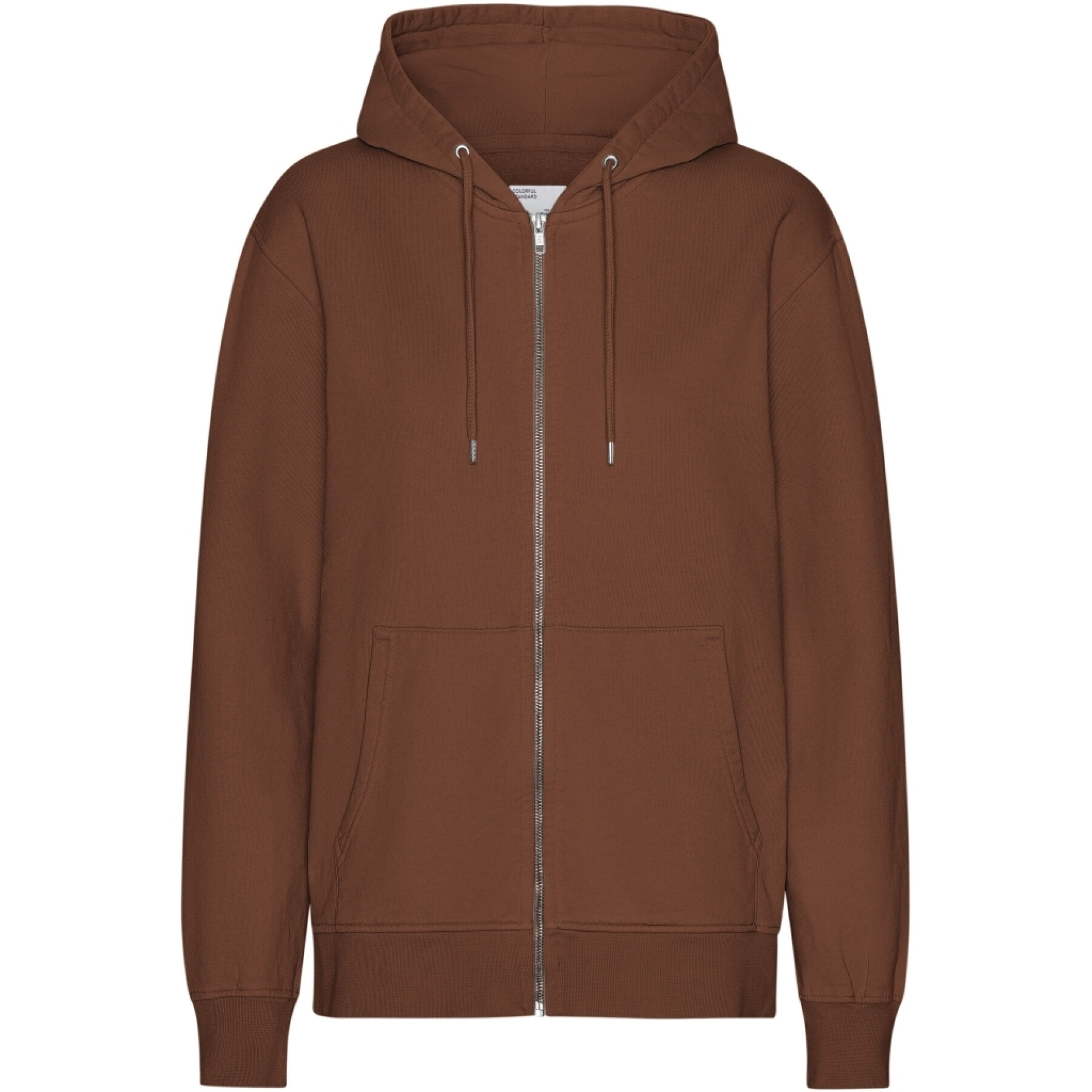 Zip-up hoodie Colorful Standard Classic Organic Cinnamon Brown