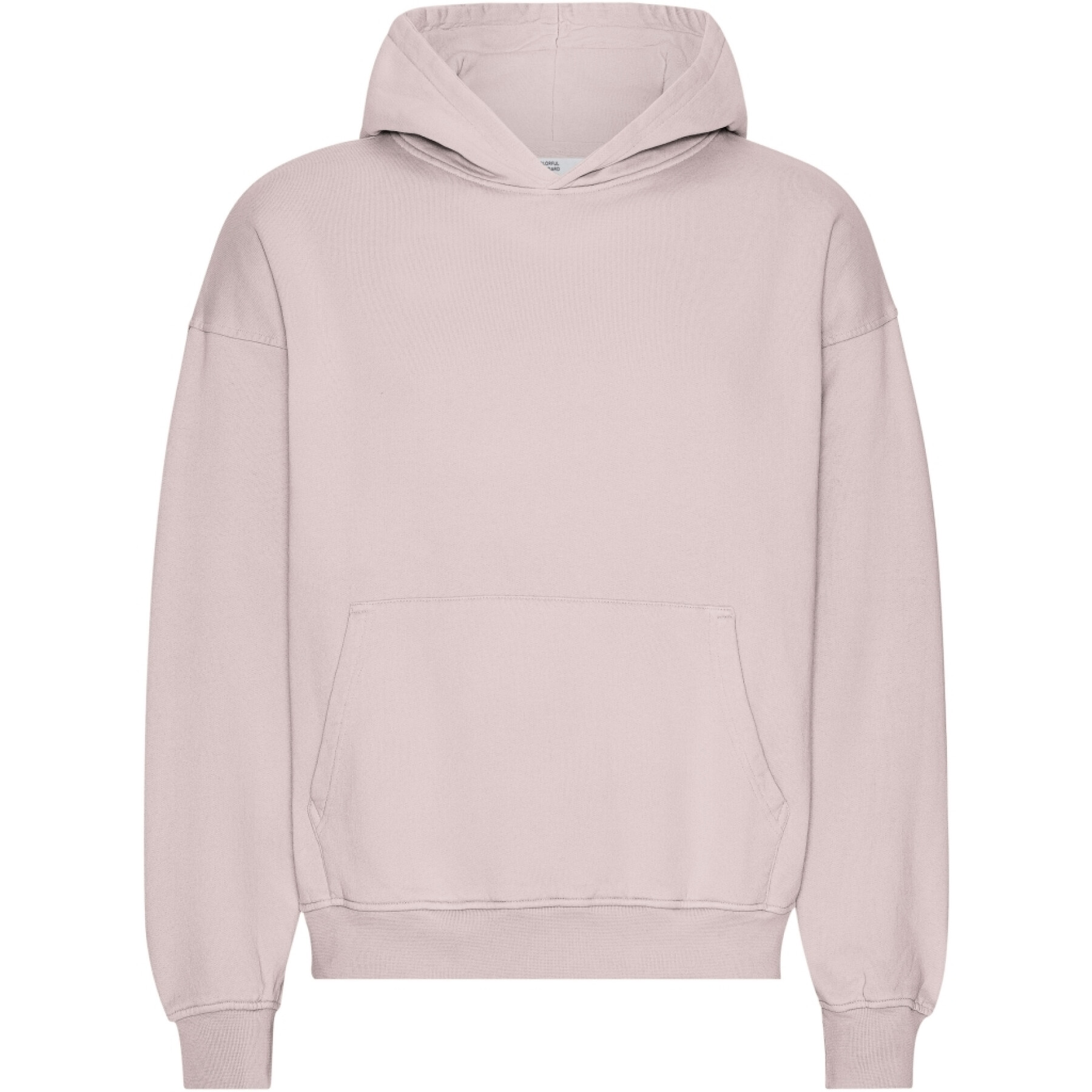 Oversized hooded sweatshirt Colorful Standard Organic Faded Pink