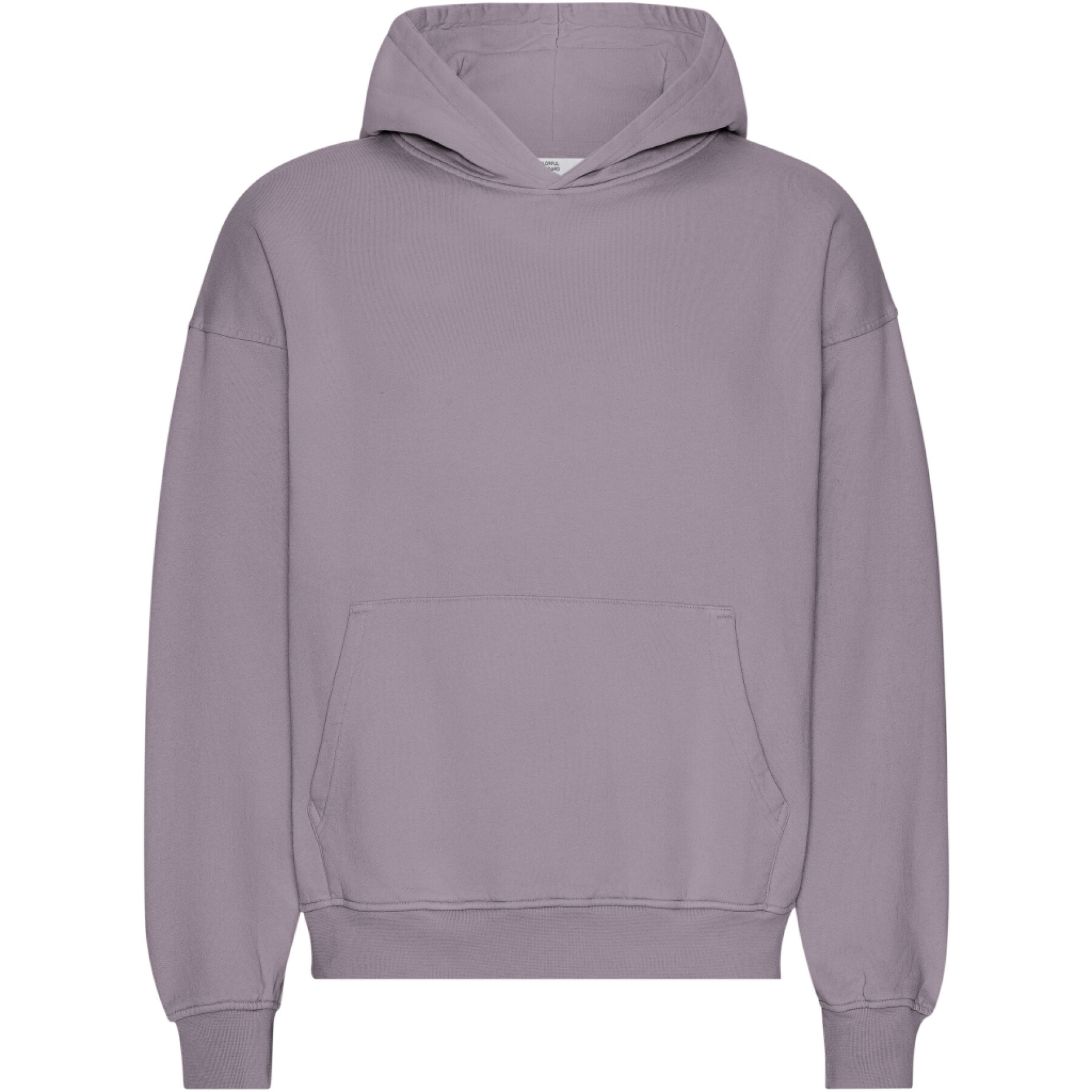 Oversized hooded sweatshirt Colorful Standard Organic Purple Haze