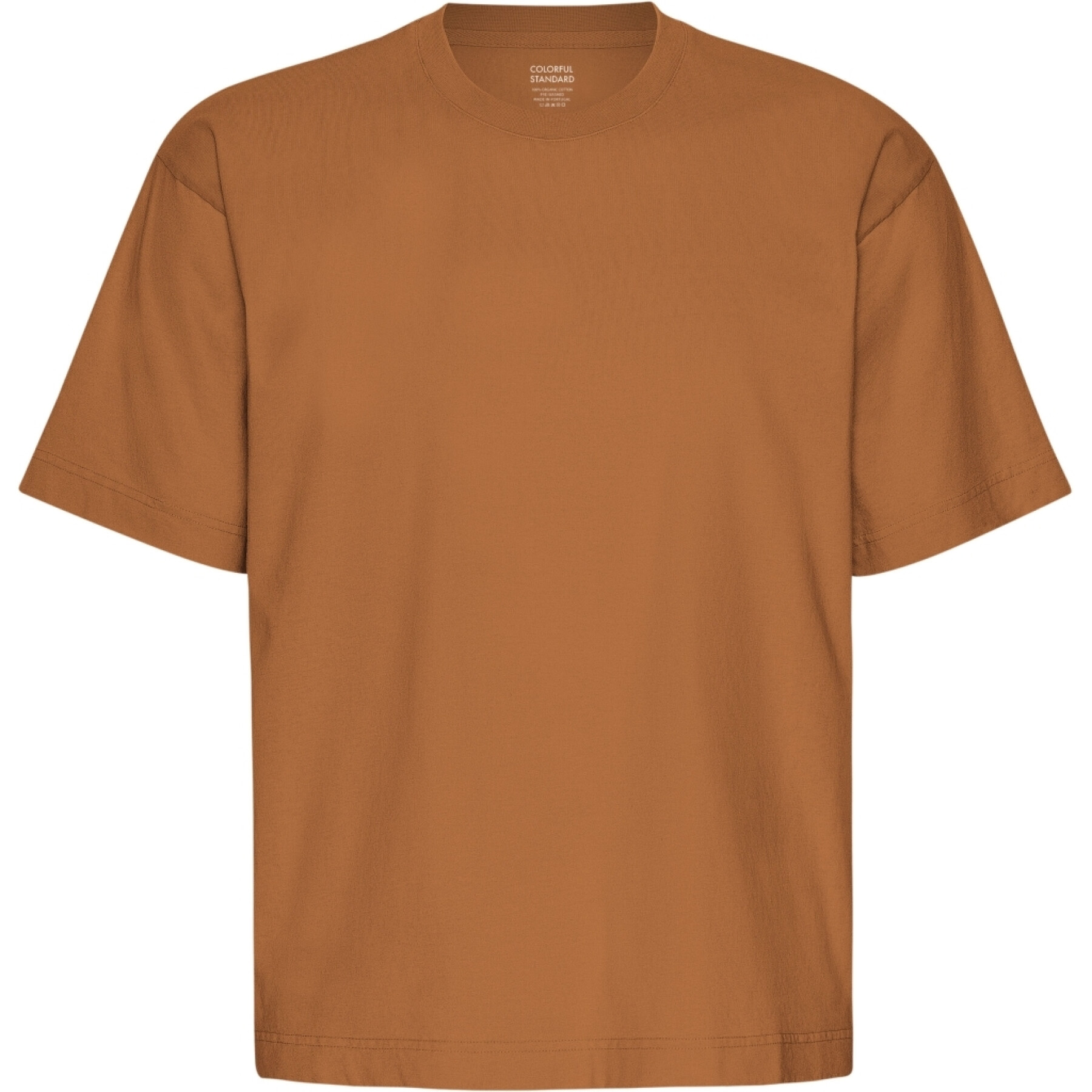 Oversized T-shirt Colorful Standard Organic Ginger Brown