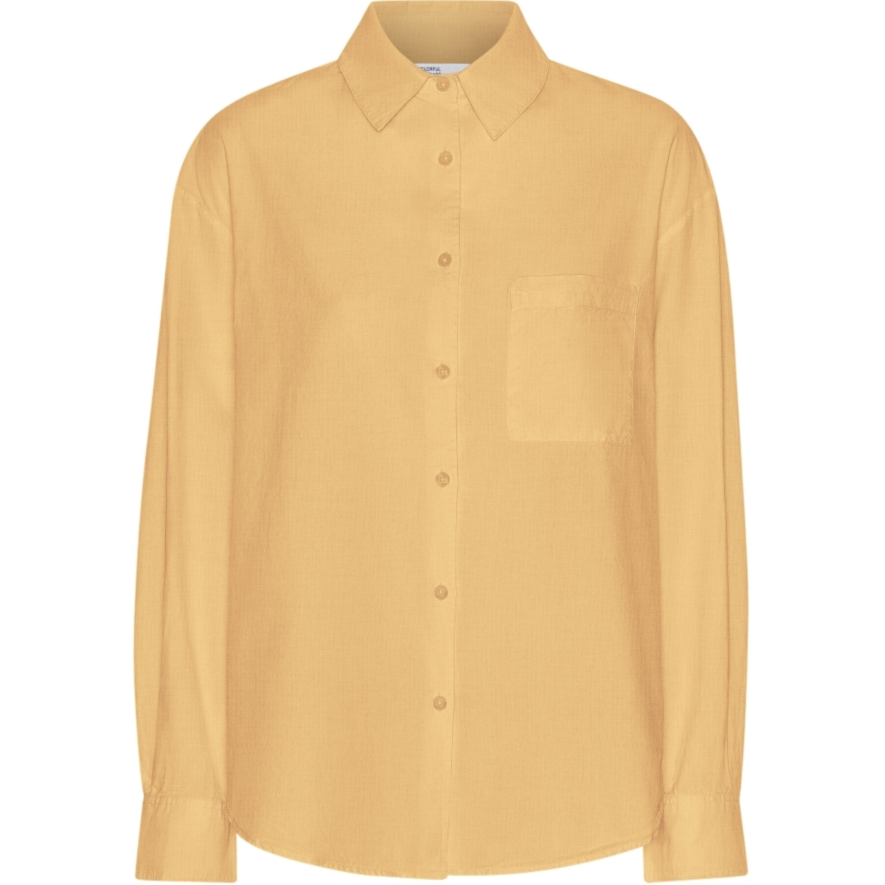 Women's oversize shirt Colorful Standard Organic Sandstone Orange