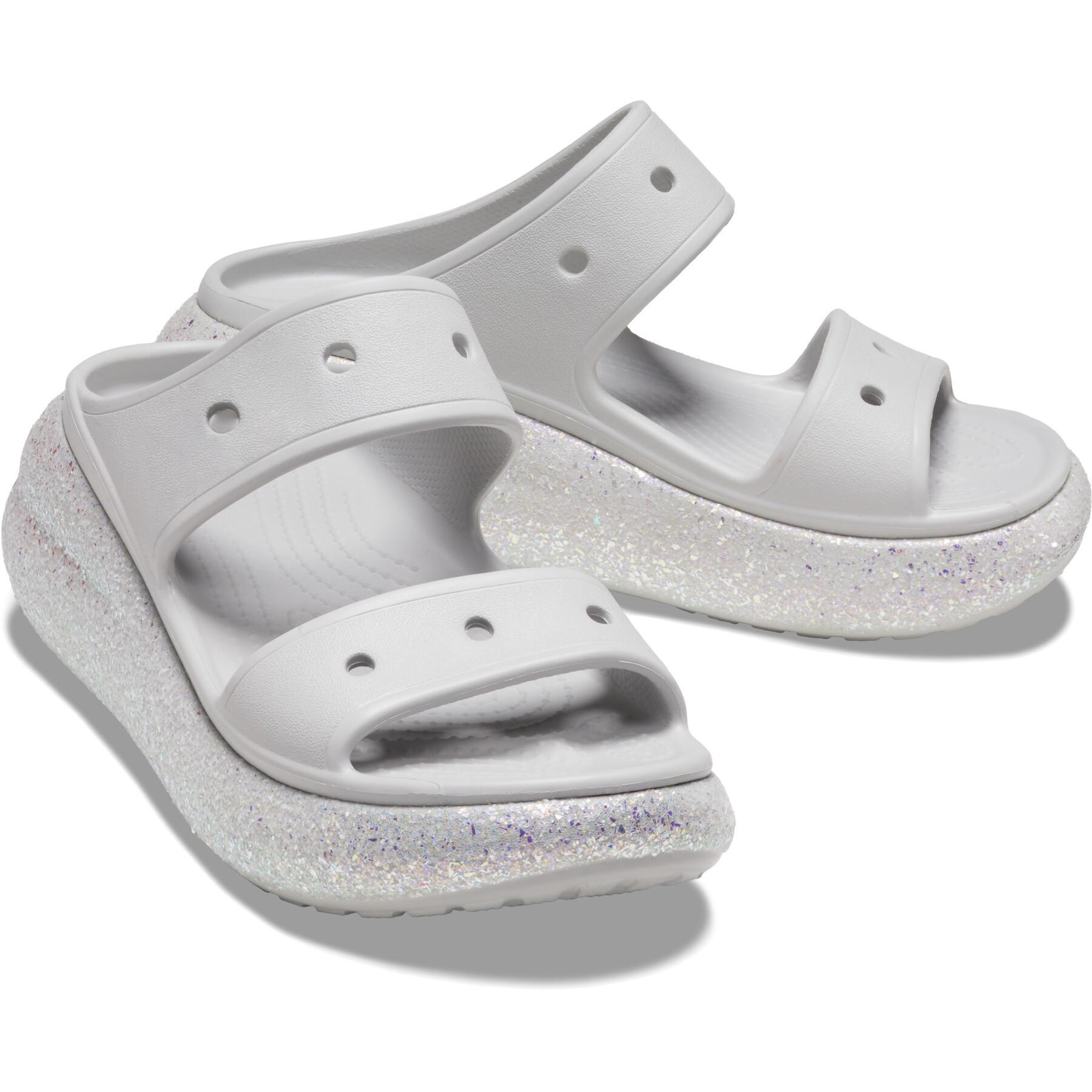 Children's sandals Crocs Crush Glitter