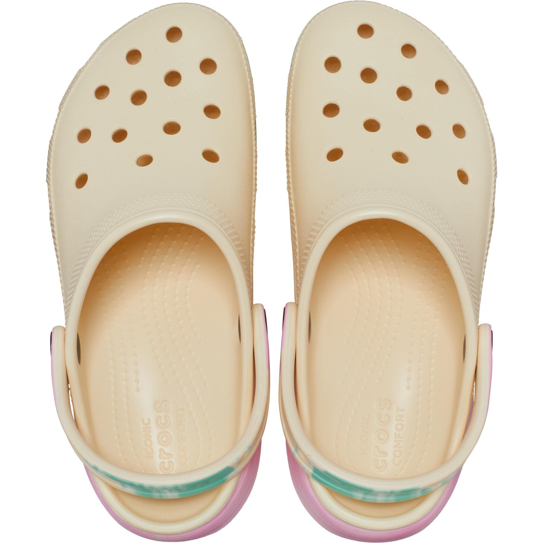 Women's clogs Crocs Classic Platform Ombre