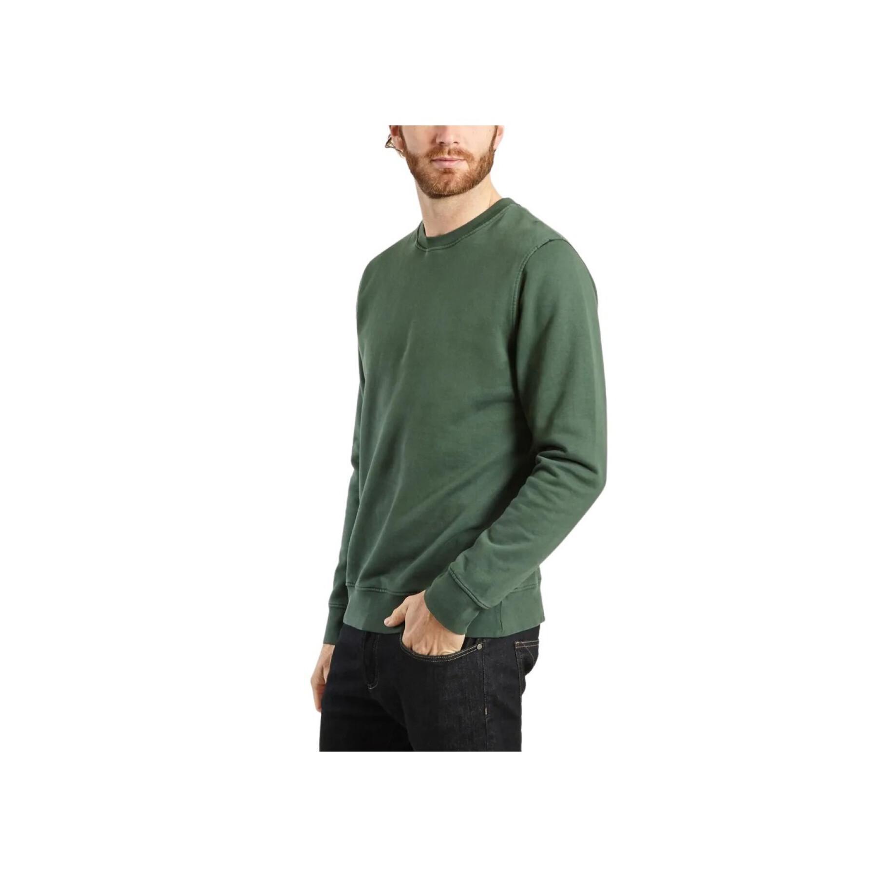 Sweatshirt round neck Colorful Standard Classic Organic emerald green