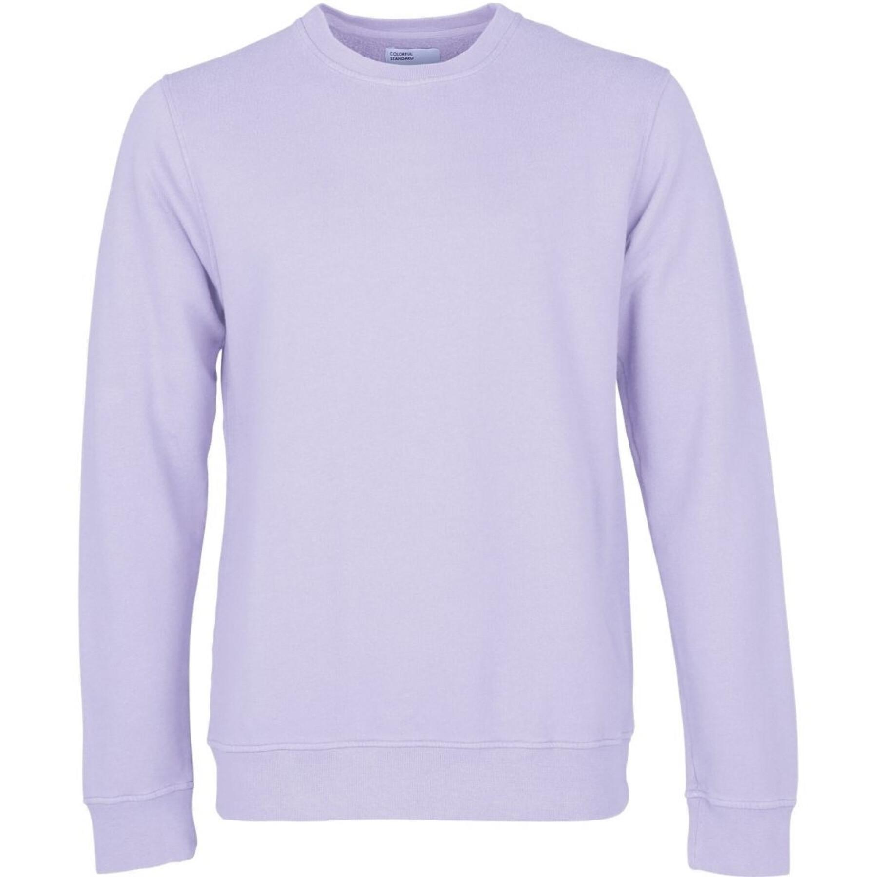 Sweatshirt round neck Colorful Standard Classic Organic soft lavender