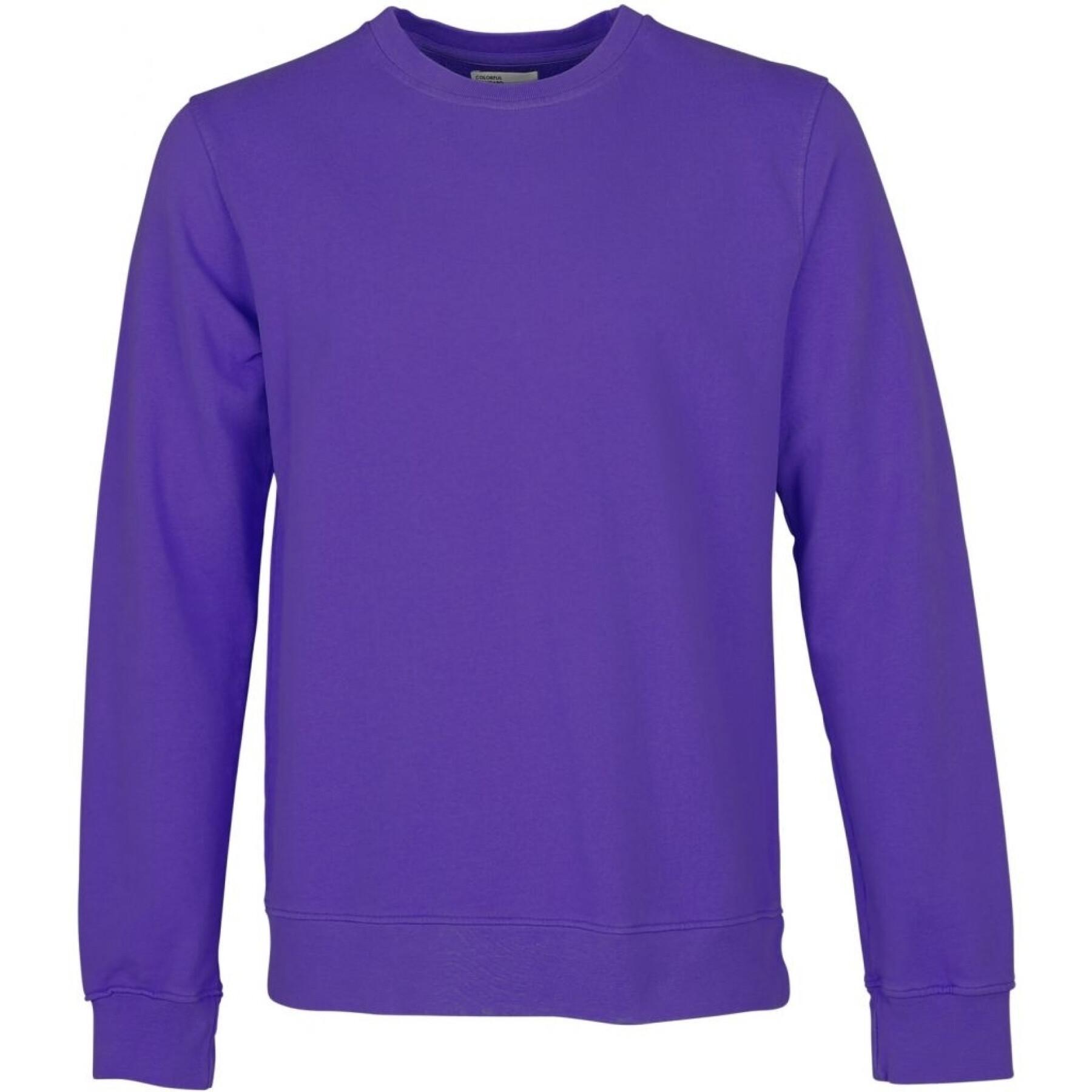 Sweatshirt round neck Colorful Standard Classic Organic ultra violet