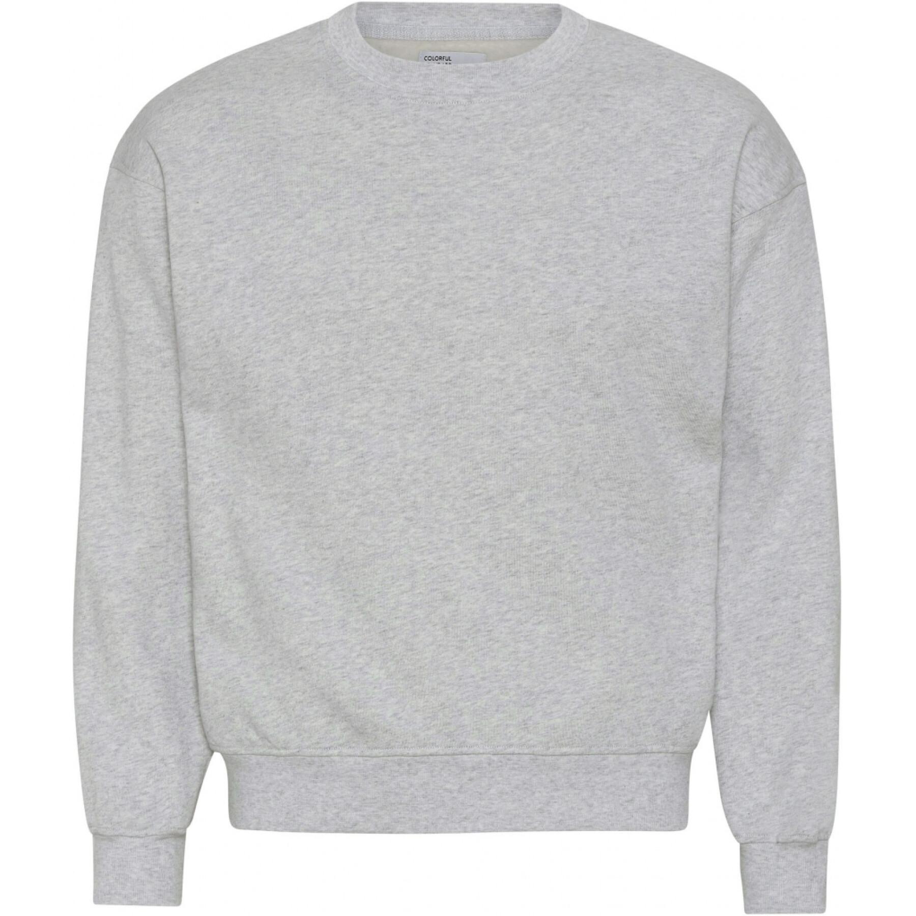 Sweatshirt round neck Colorful Standard Organic oversized heather grey