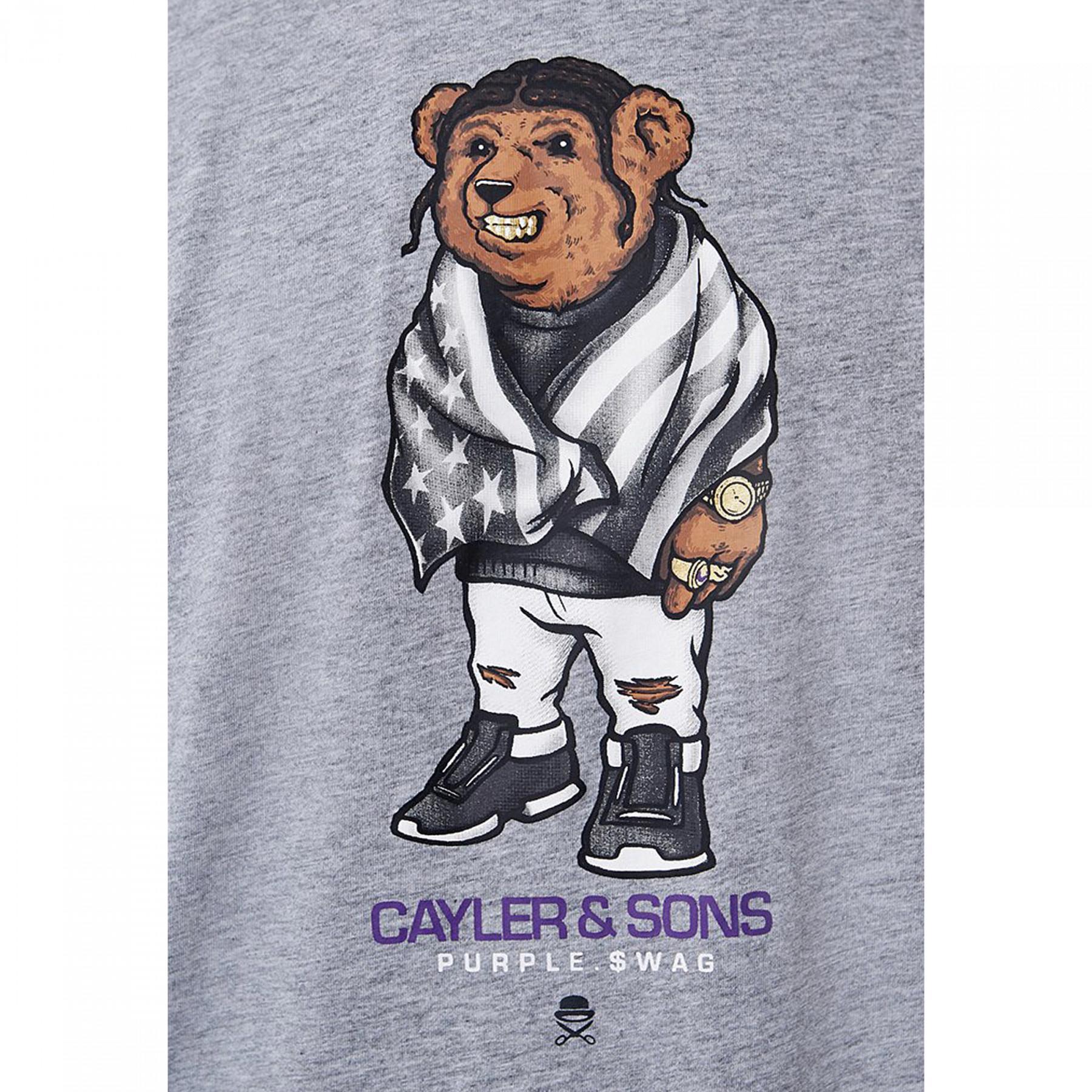 T-shirt Cayler & Sons purple swag