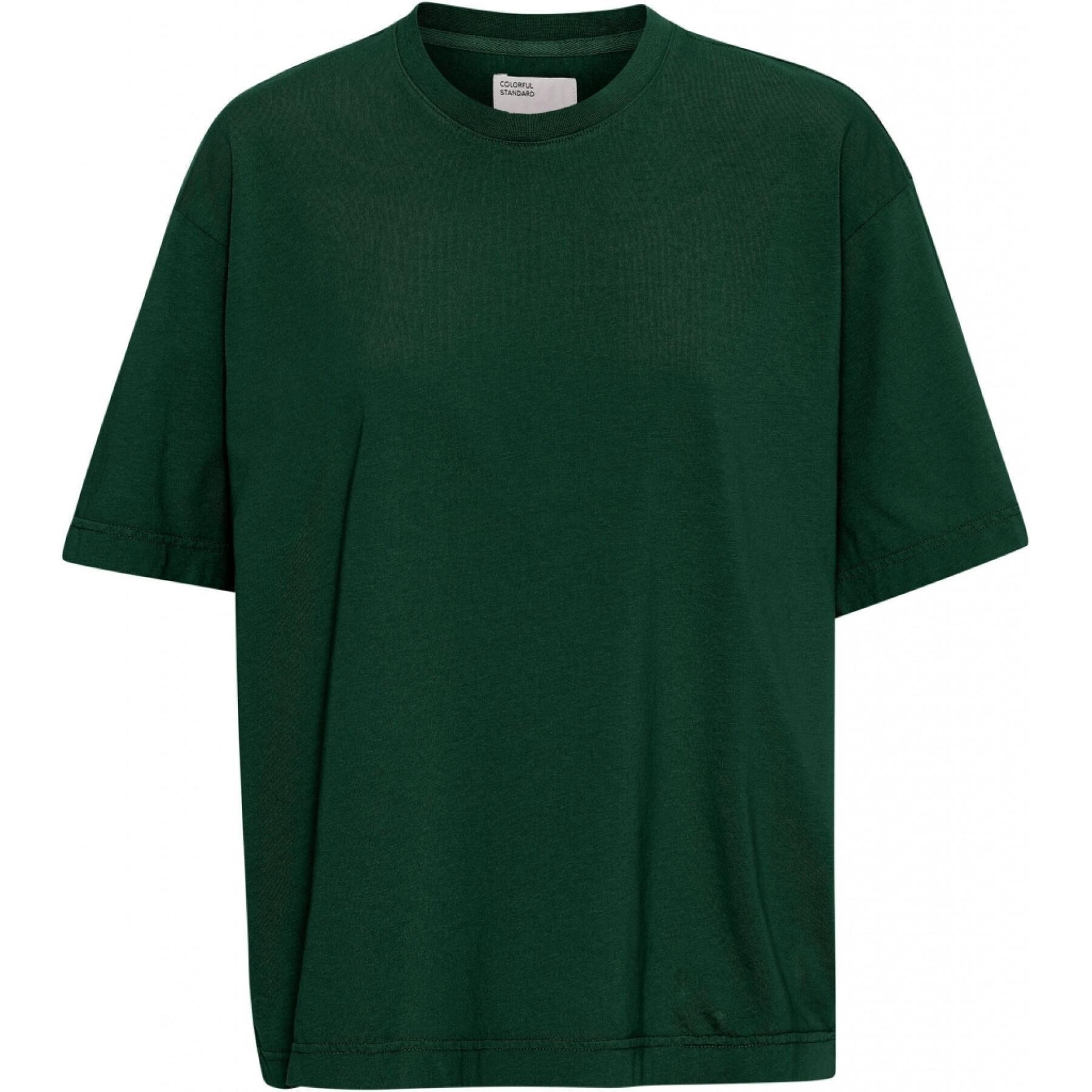Women's T-shirt Colorful Standard Organic oversized hunter green