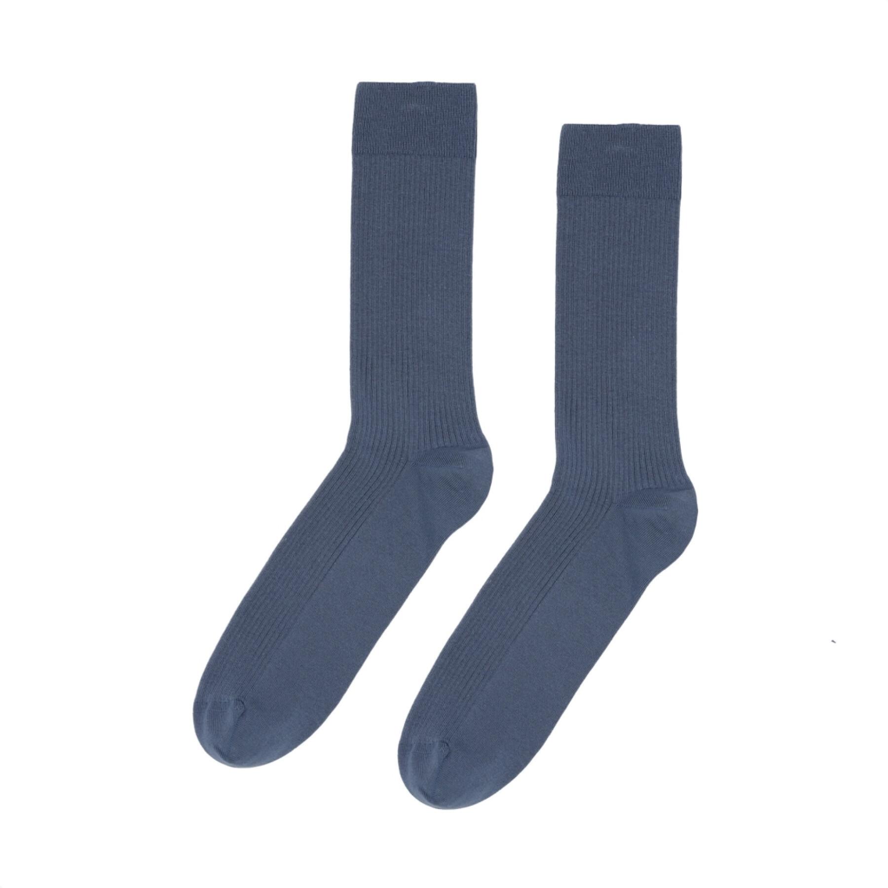 Socks Colorful Standard Classic Organic petrol blue