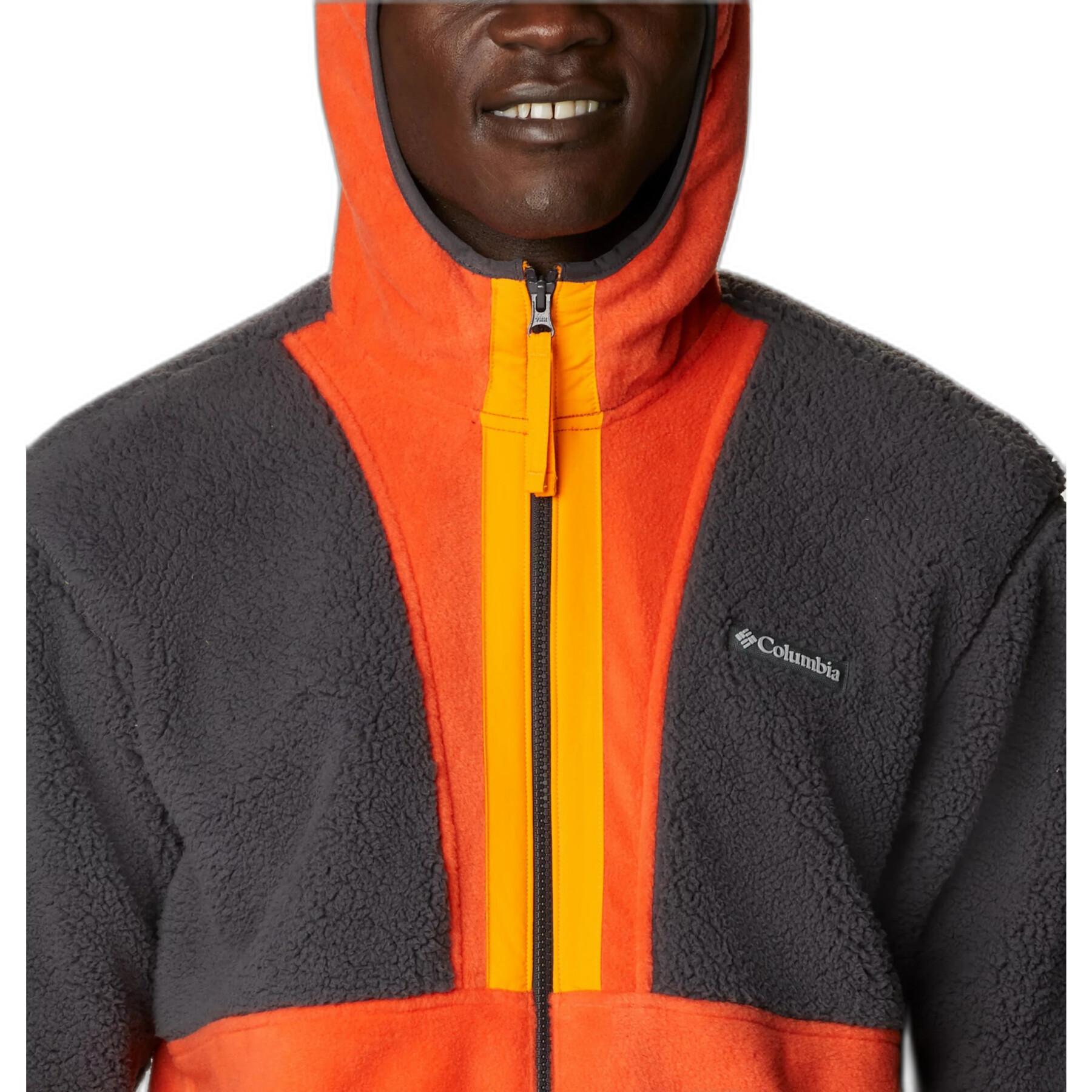 Hooded sweatshirt Columbia Backbowl Sherpa FZ