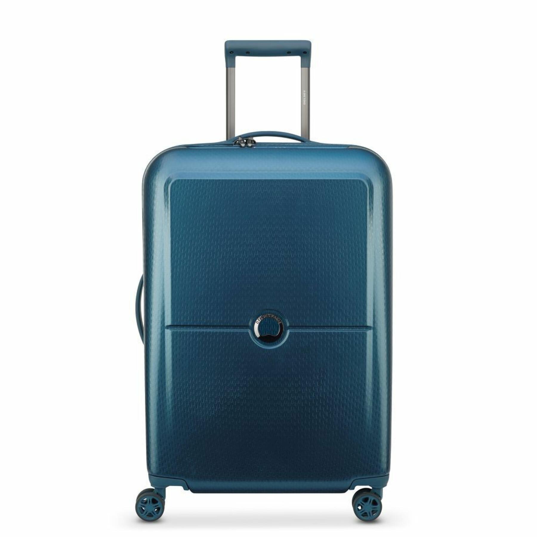 Trolley suitcase 4 double wheels Delsey Turenne 65 cm