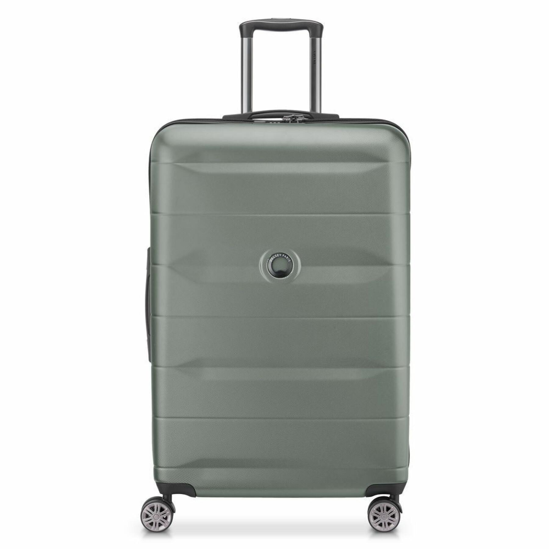 Trolley suitcase 4 double wheels Delsey Comete + 77 cm