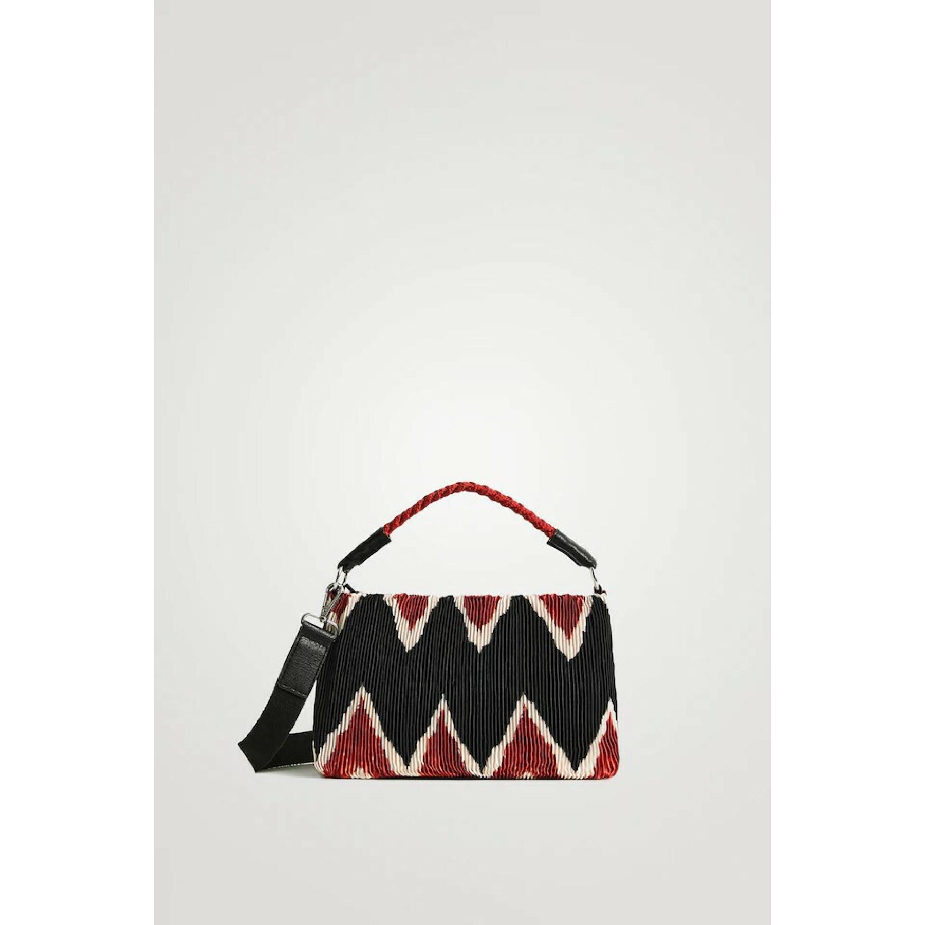Shoulder bag for women Desigual Zigzag Pleated Otterlo