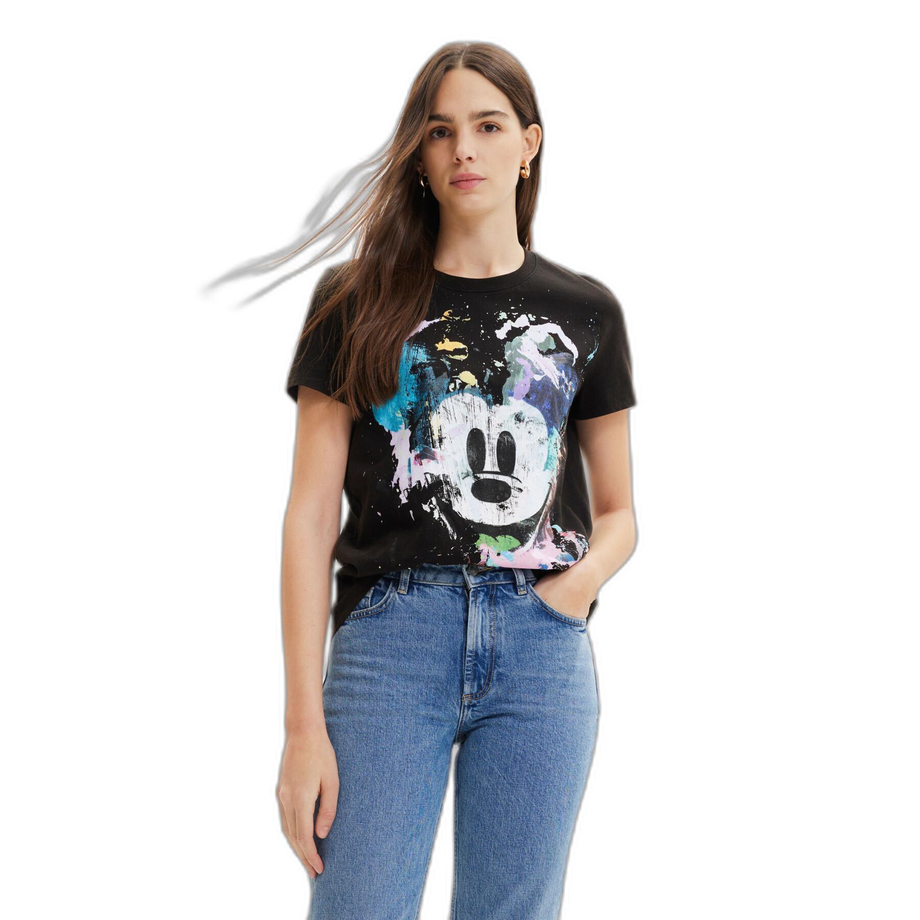 Women's T-shirt Desigual Mickey Crash