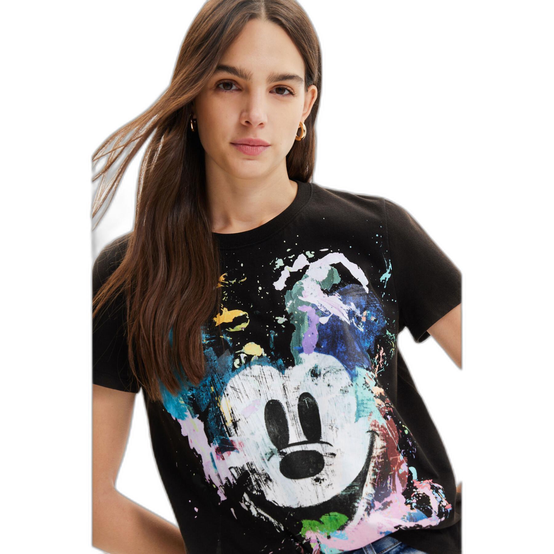 Women's T-shirt Desigual Mickey Crash