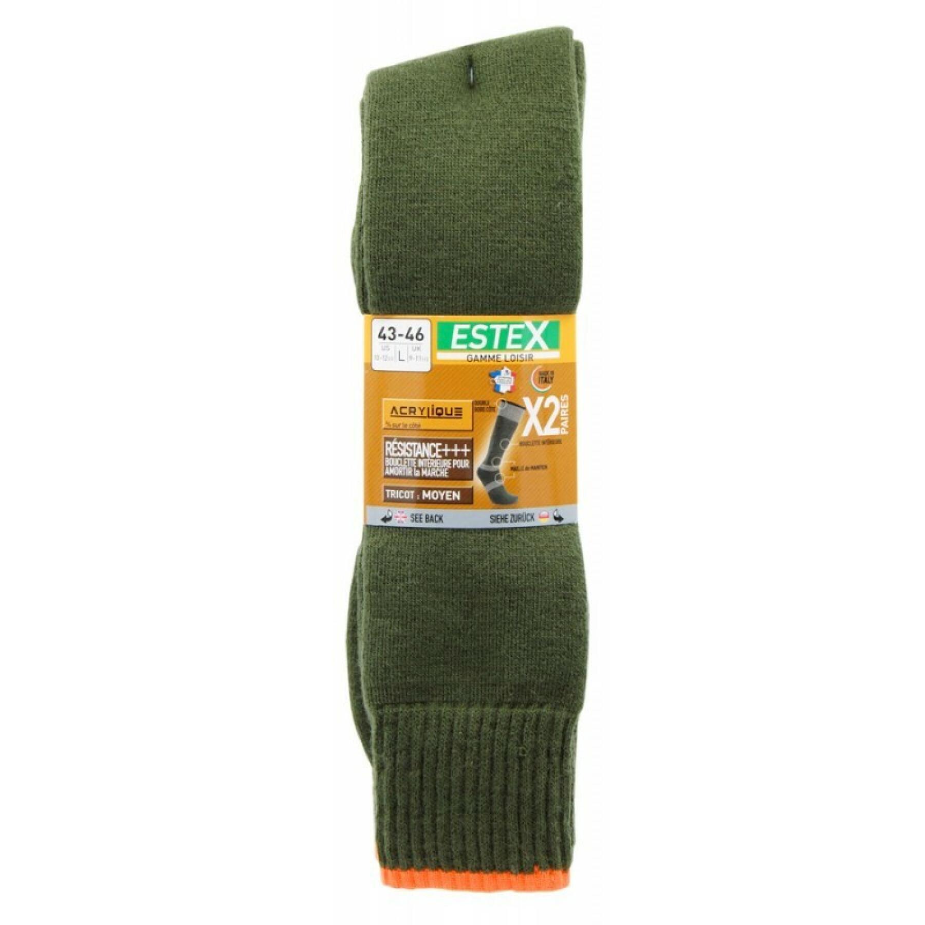 Pair of socks Estex Picardie
