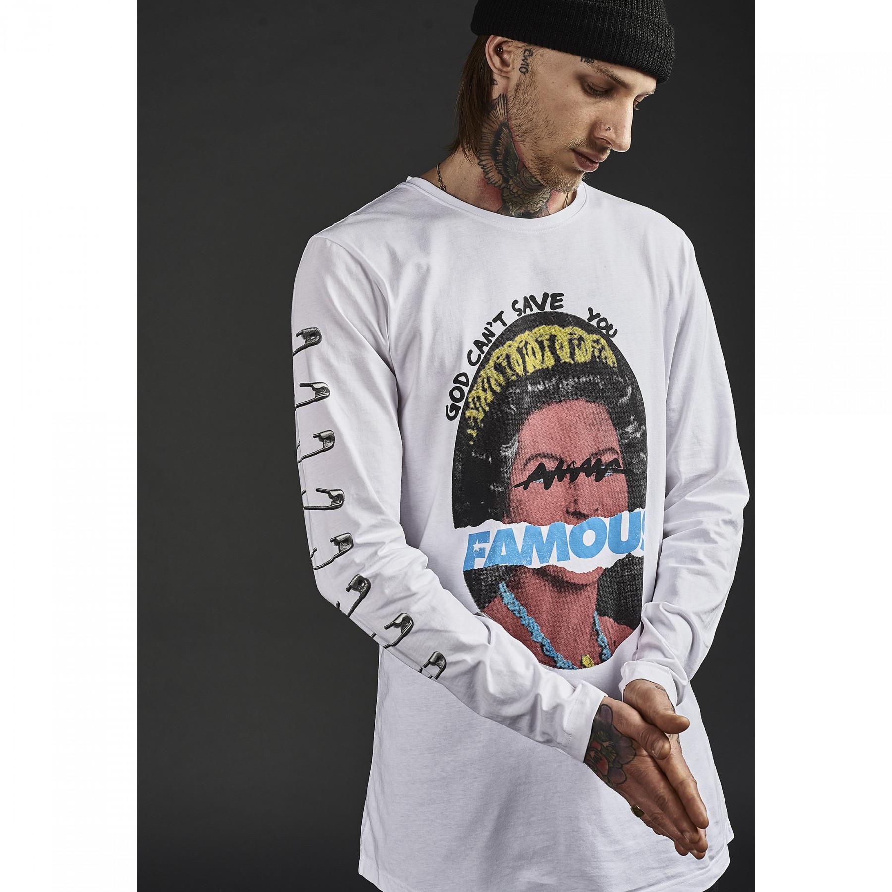 Long sleeve T-shirt Famous God can't save you