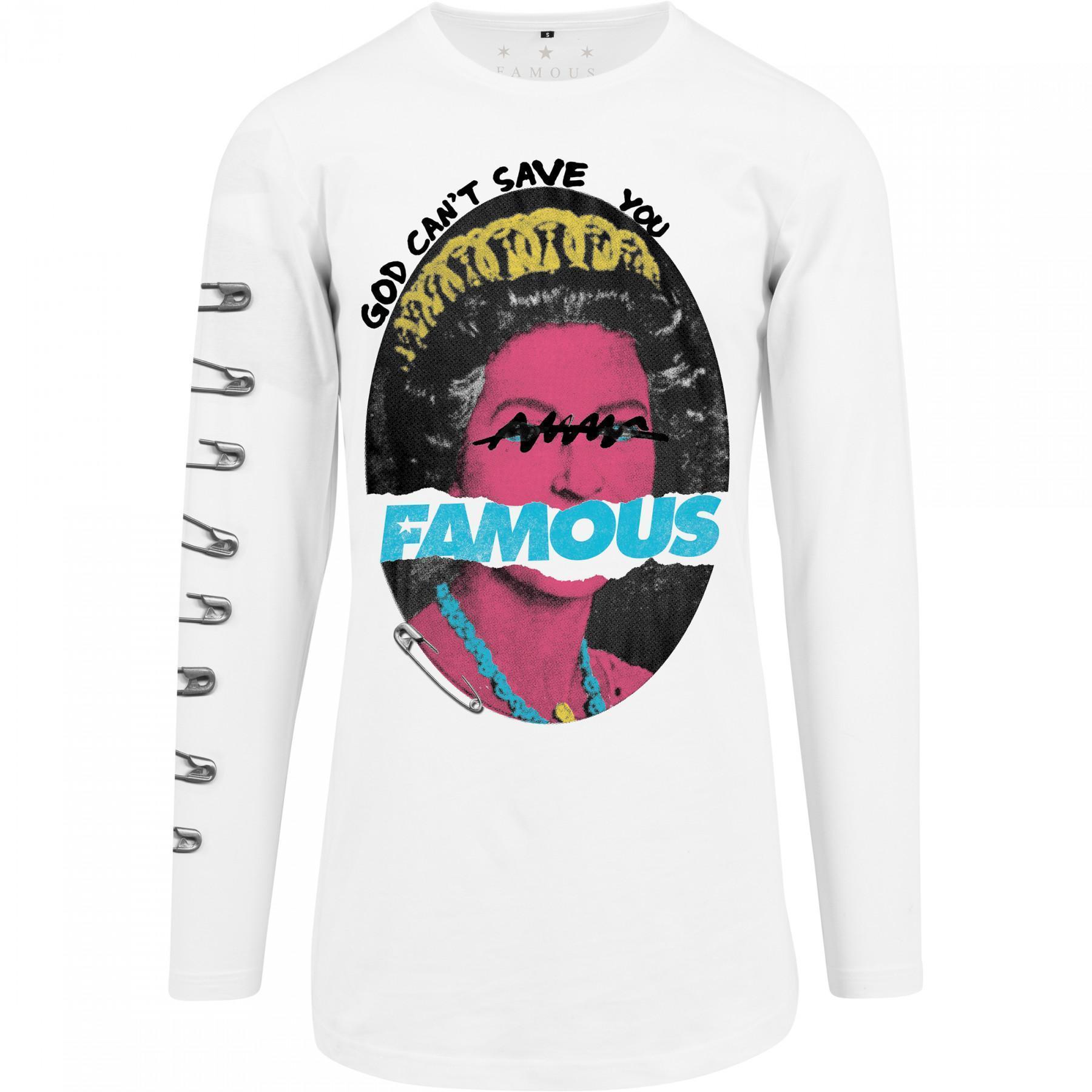 Long sleeve T-shirt Famous God can't save you