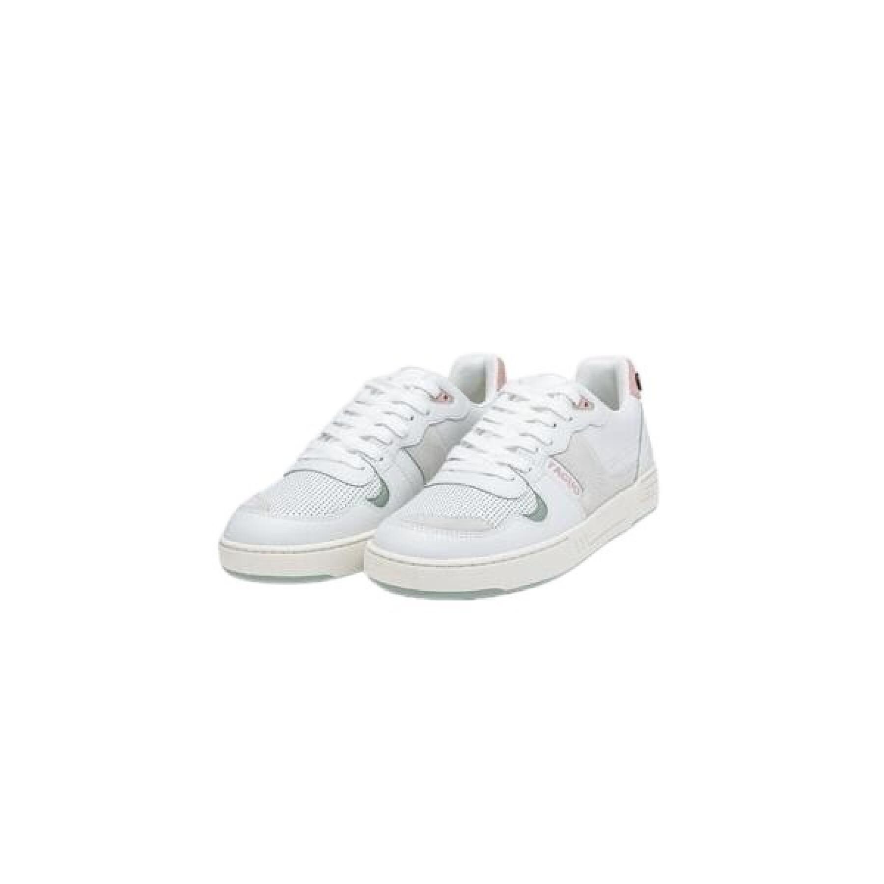Suede leather sneakers woman Faguo Ceiba