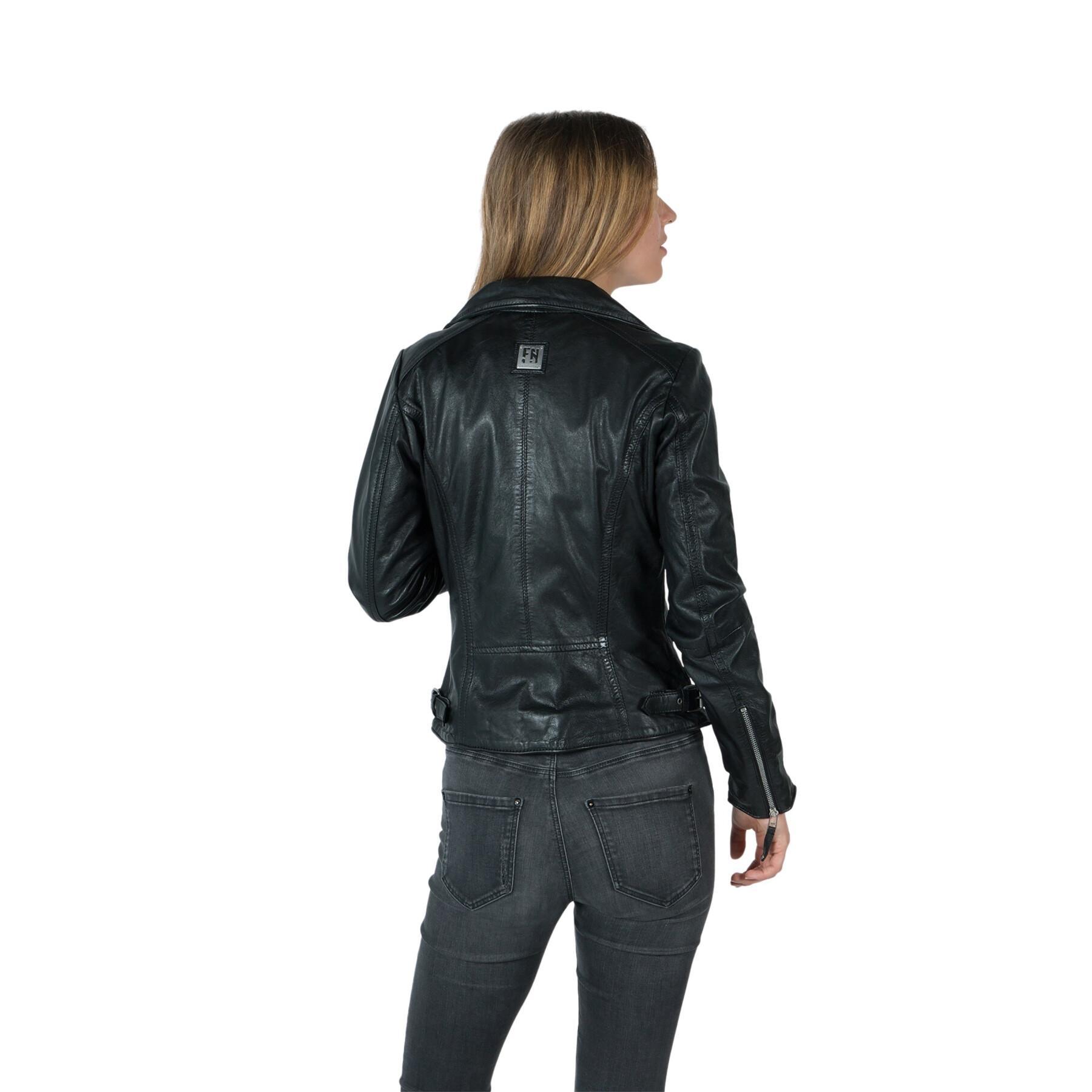 Leather jacket woman Freaky Nation Biker Princess