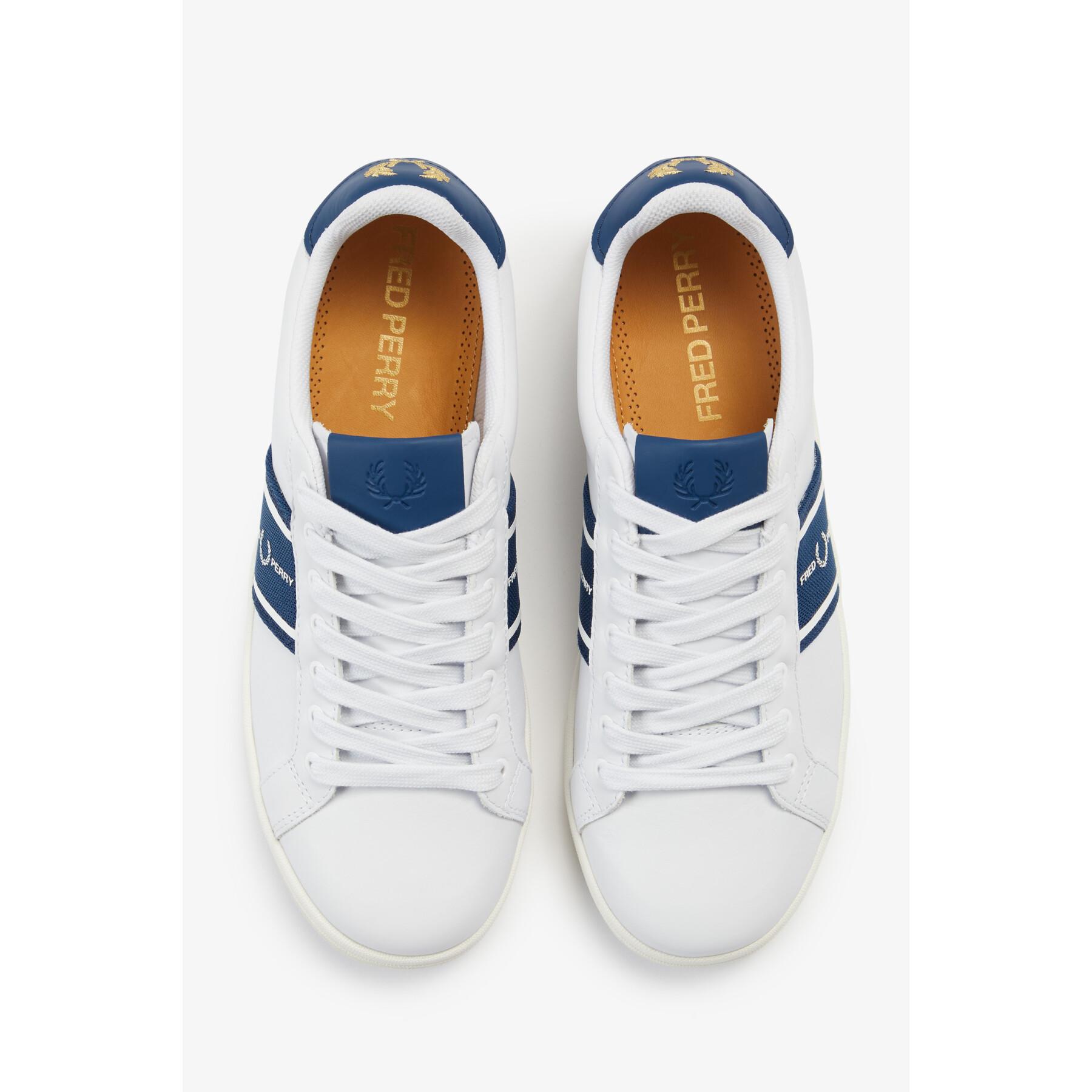 Sneakers Fred Perry B721 Lea/Graphic Brand Mesh