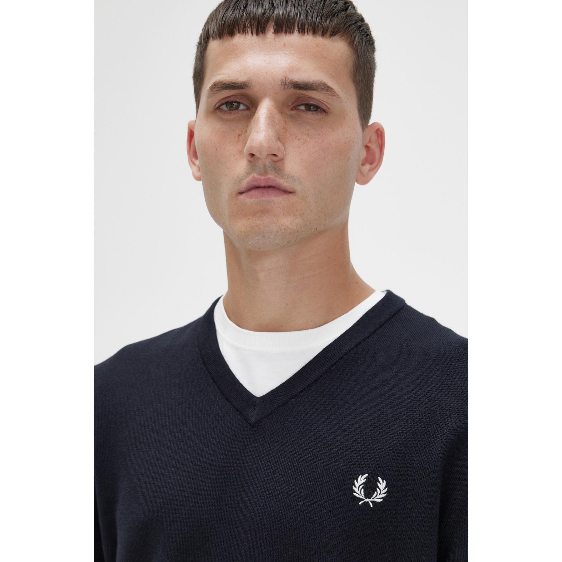 V-neck sweater Fred Perry Classic