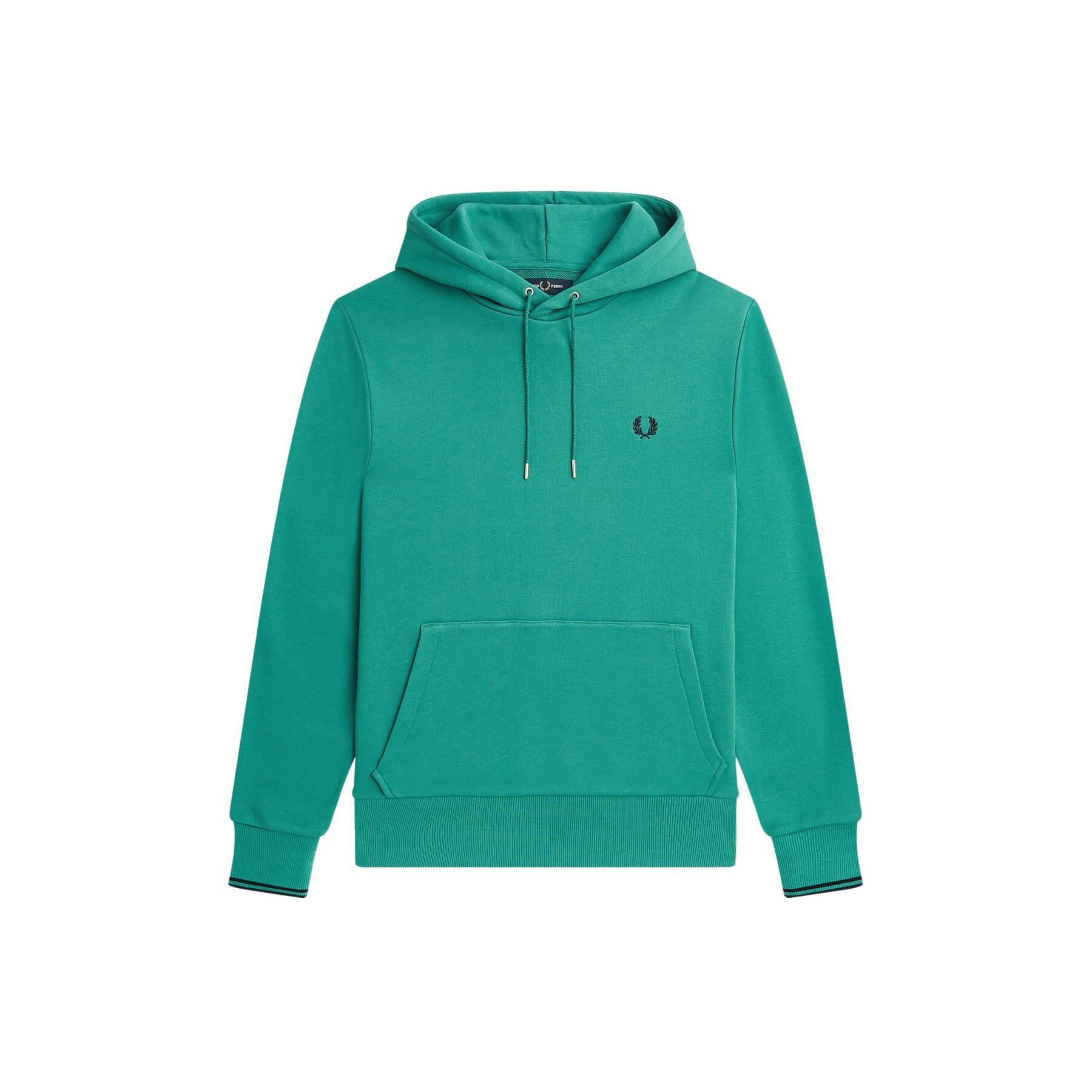 Hooded sweatshirt with piping Fred Perry