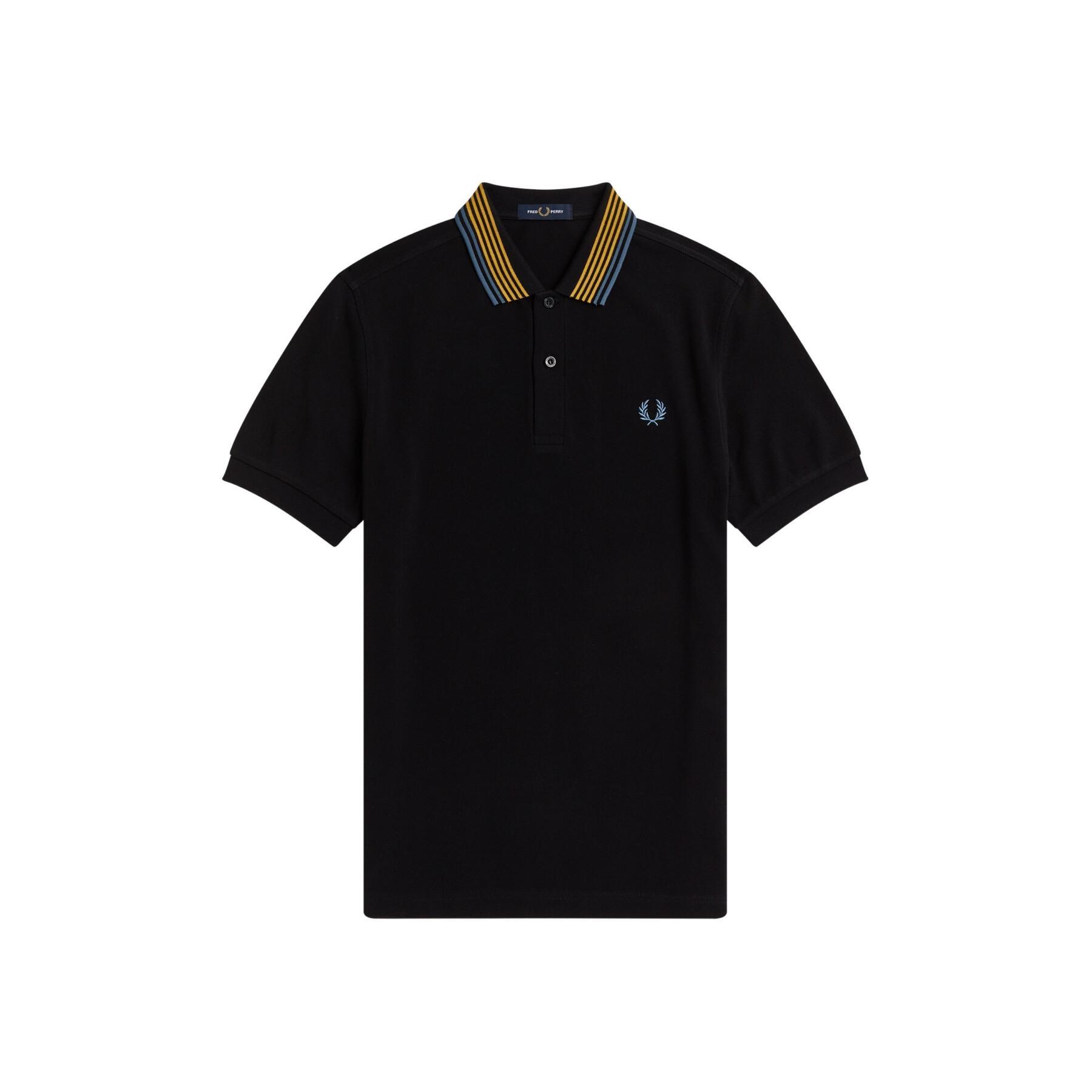 Striped collar polo Fred Perry