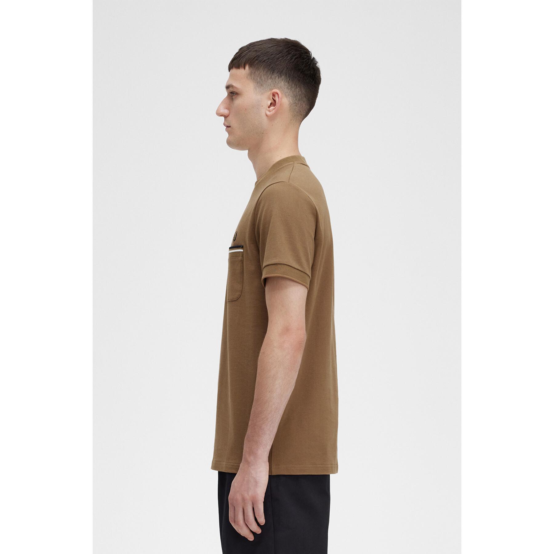 T-shirt with jersey pockets Fred Perry Loopback