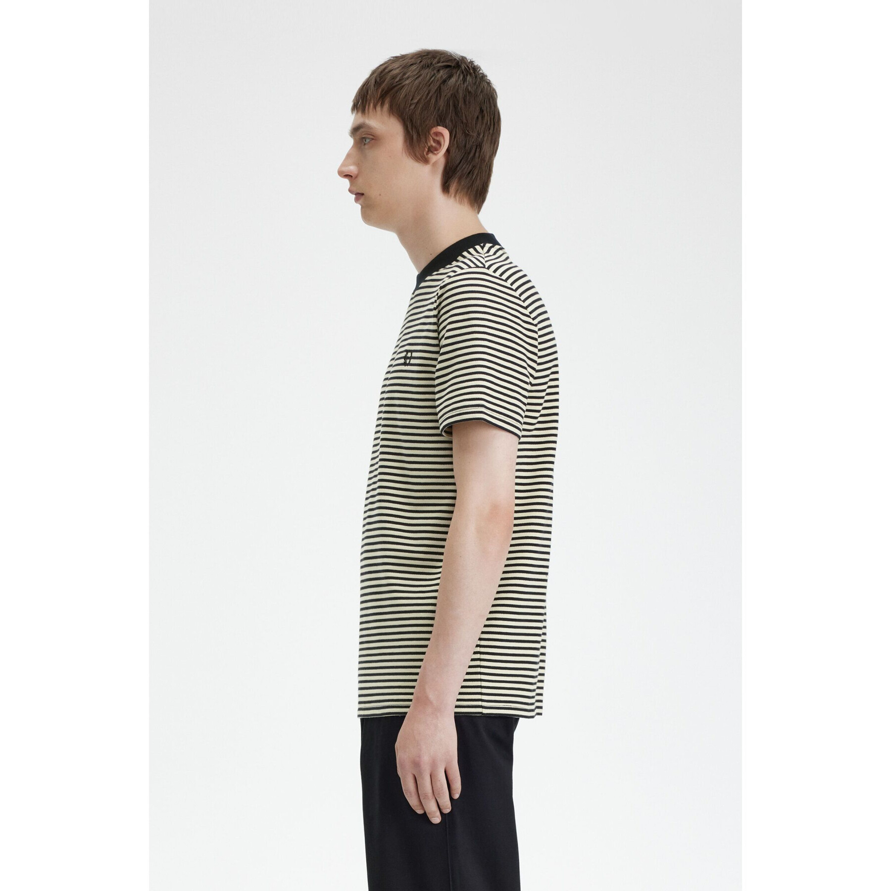 T-shirt Fred Perry Fine Stripe Heavy Weight