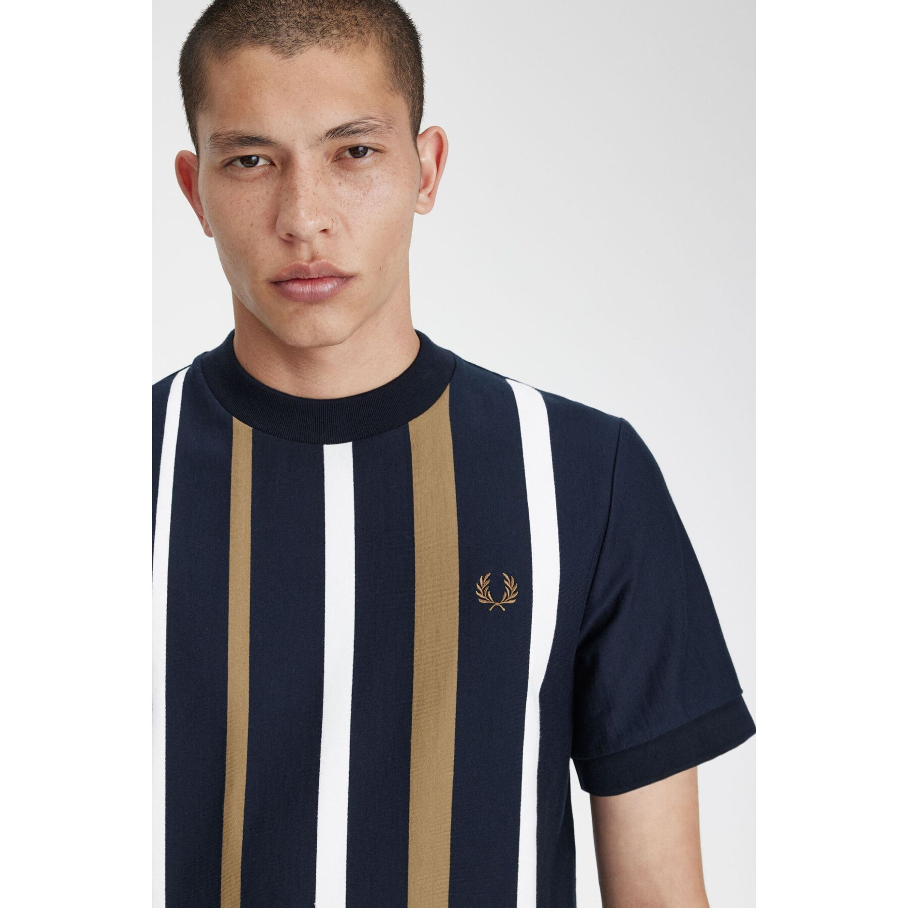 Gradient stripe T-shirt Fred Perry Gradient