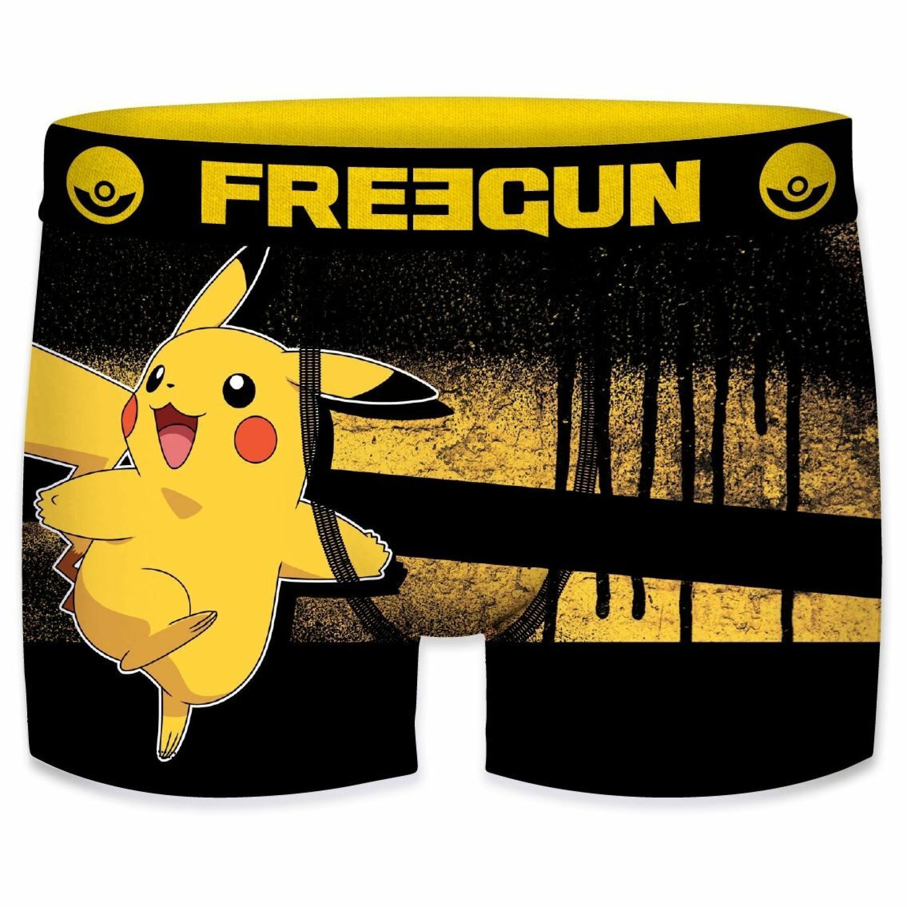 Children's boxer shorts Freegun Pokemon grafitty