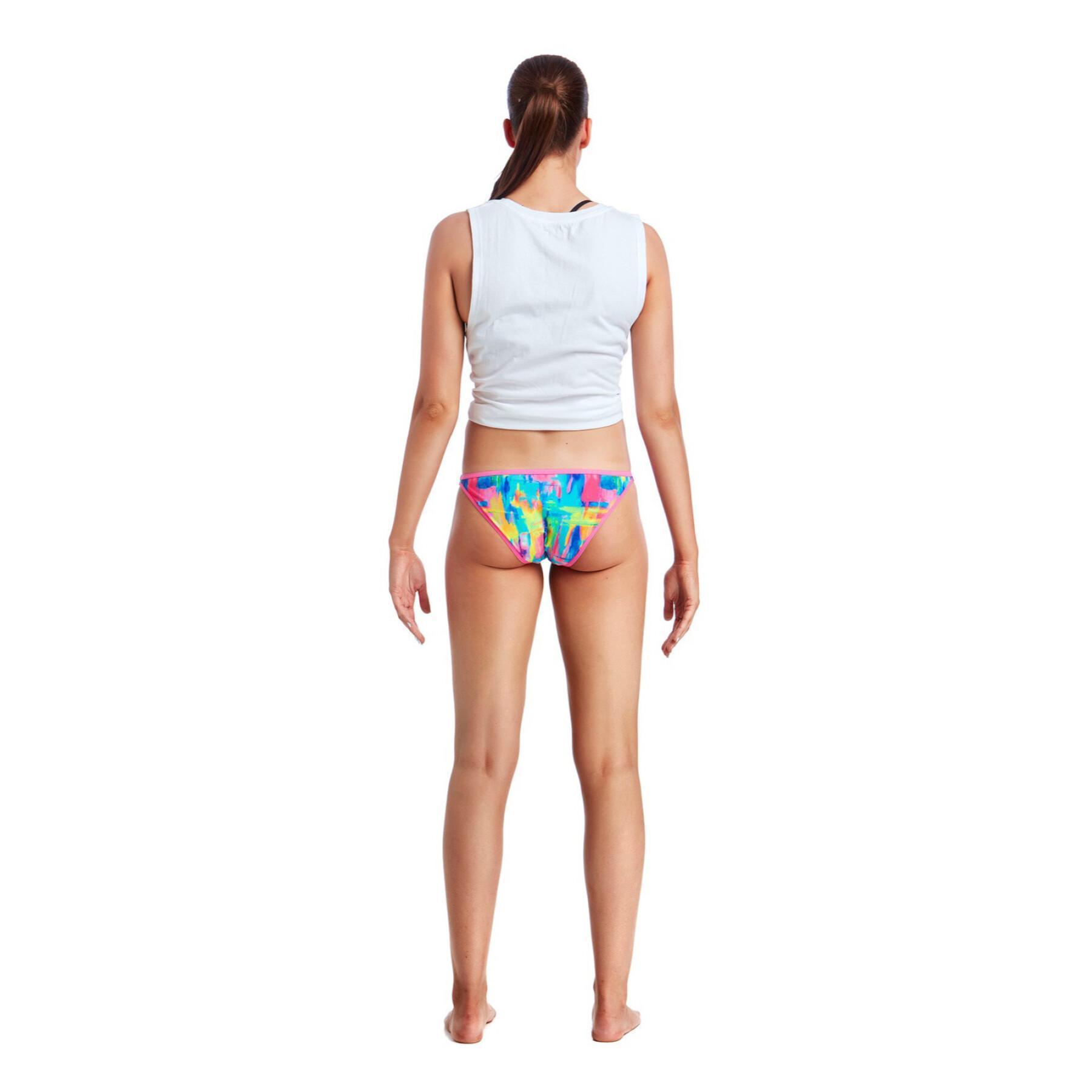 Women's mini swimsuit bottom Funkita Impressionista brief