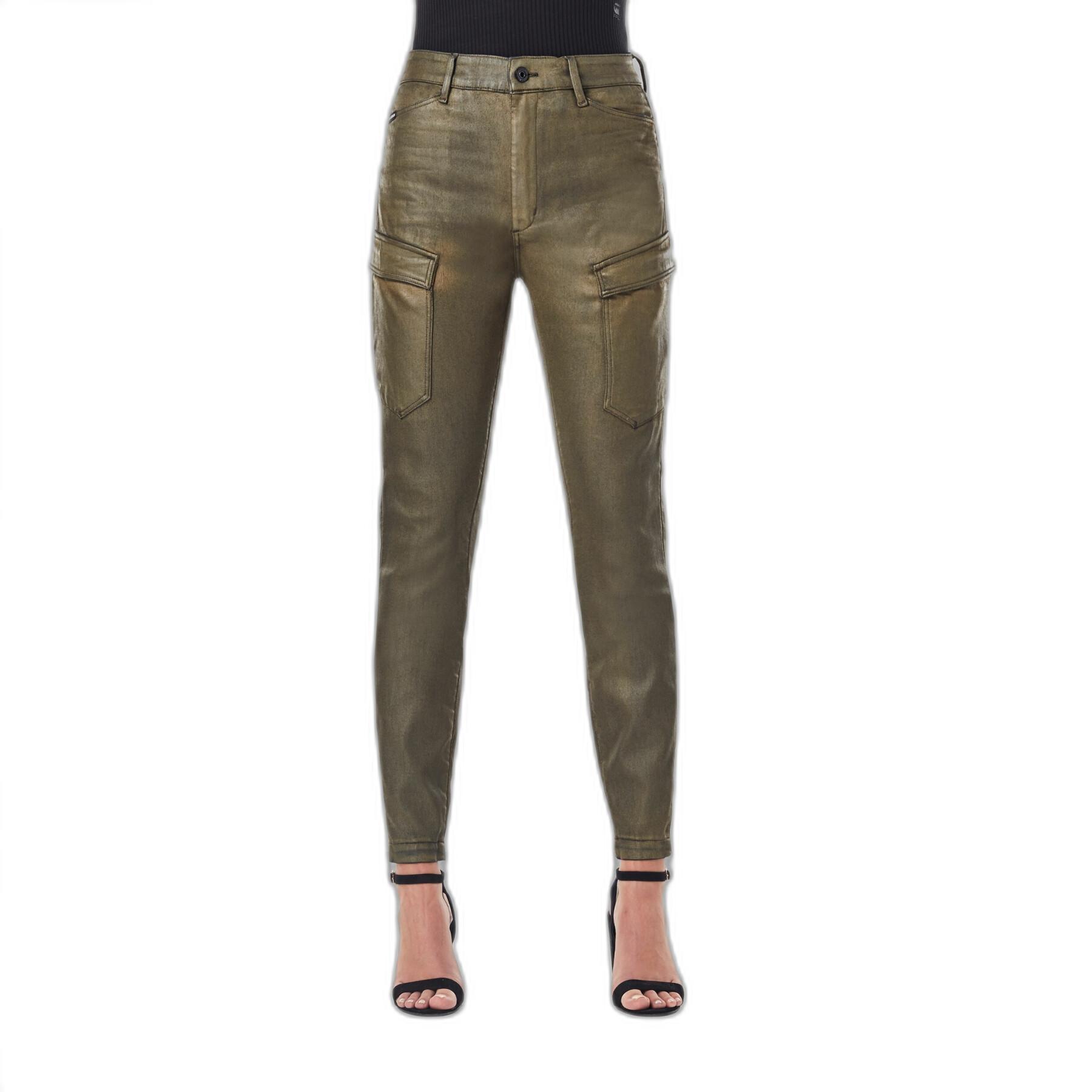 Women's cargo pants G-Star High G-Shape Skinny