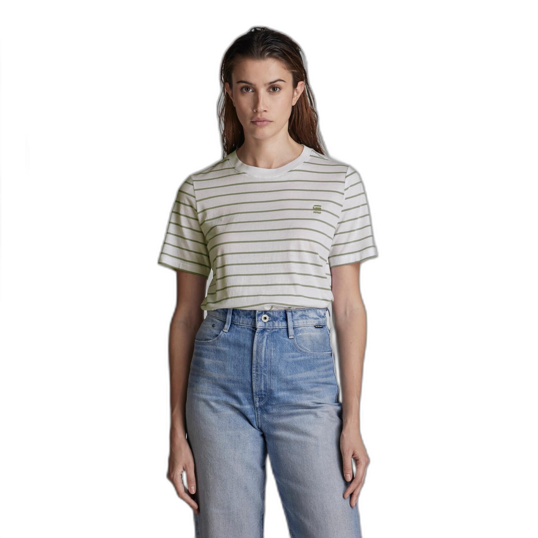 Women's regular fit striped t-shirt G-Star