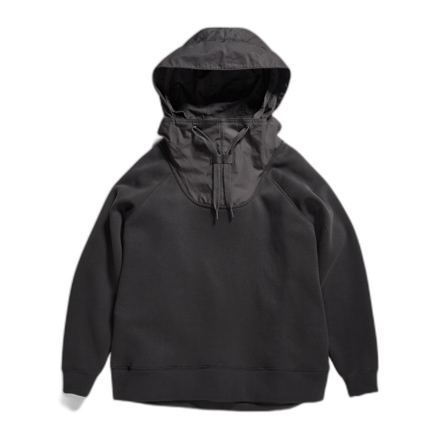 Women's hooded sweatshirt G-Star Mix Graphic Loose